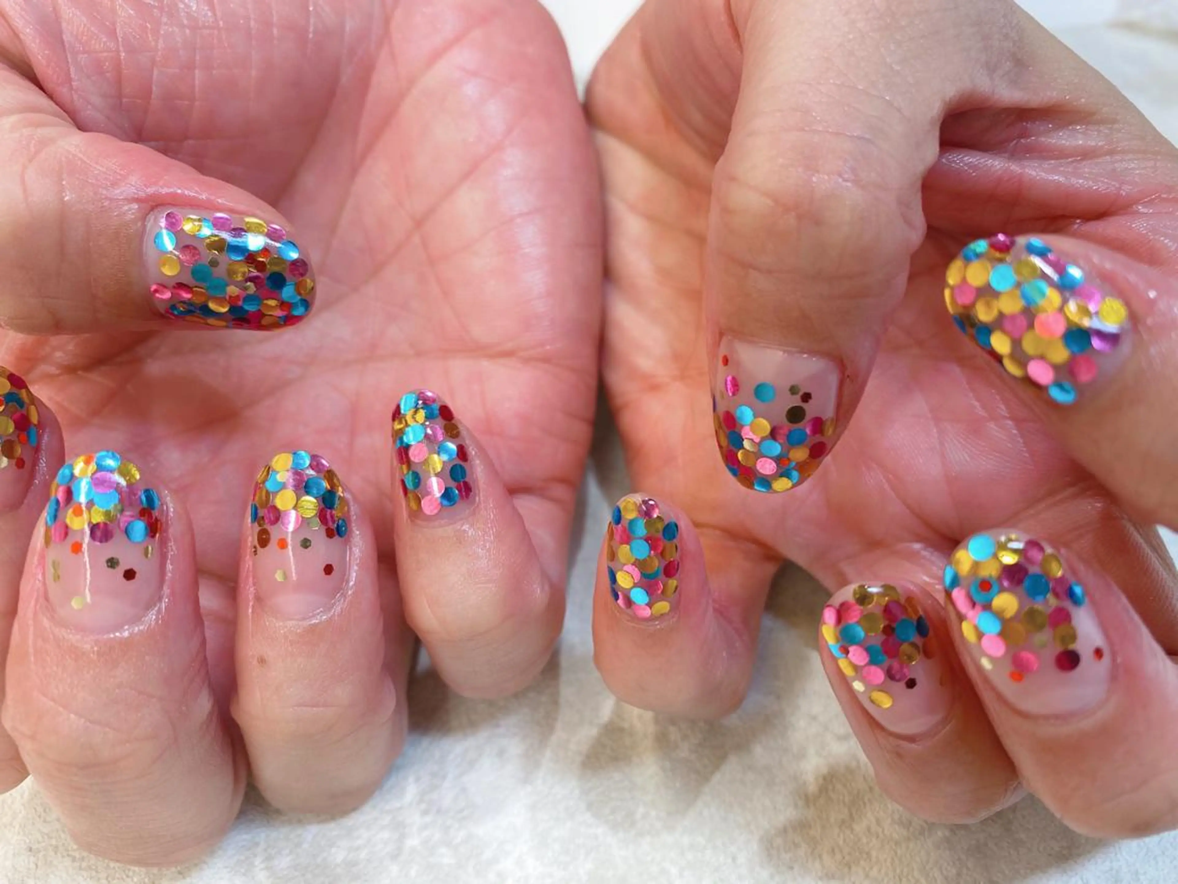 ネイル キラキラネイル JurerEye☆ Marikoのネイルデザイン