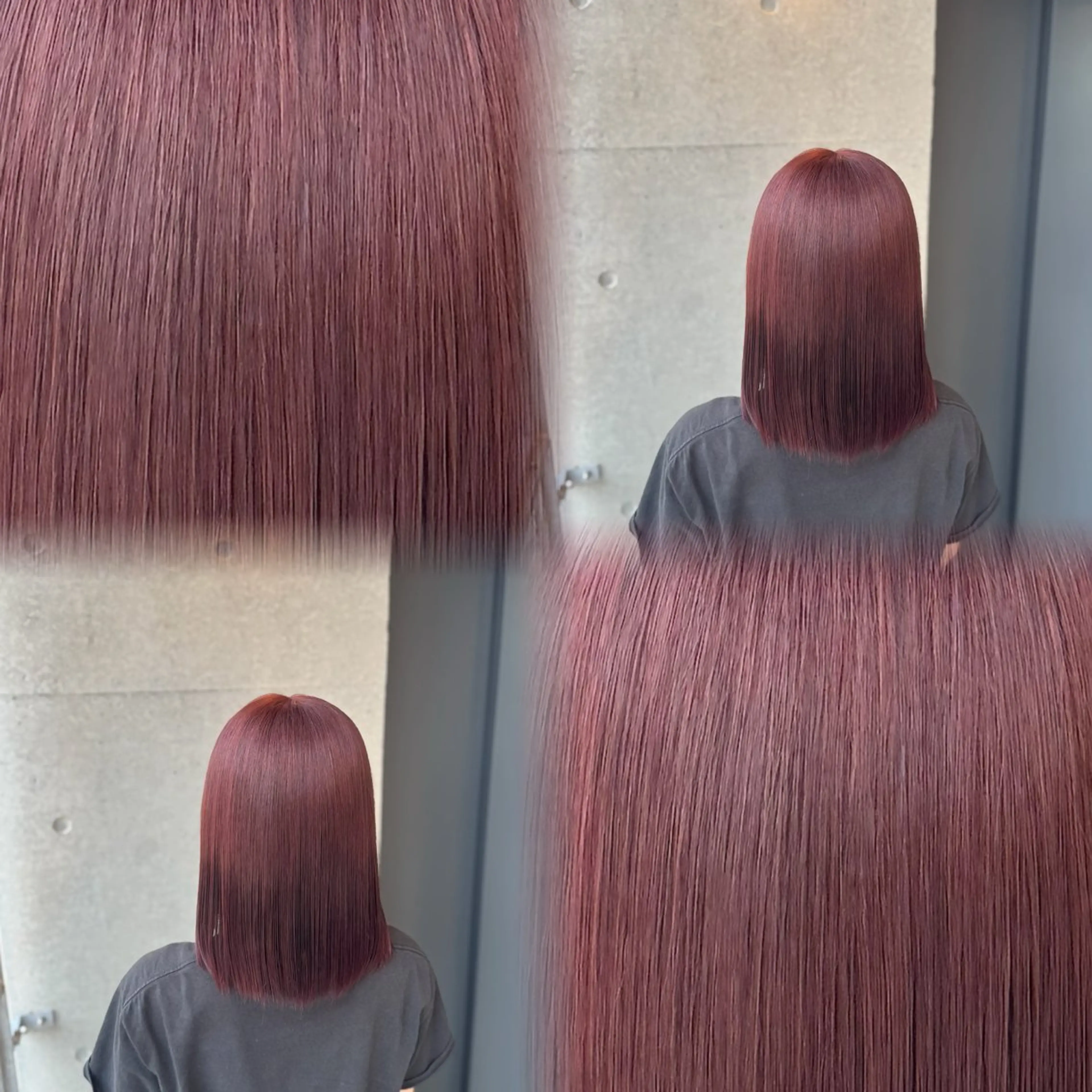 ショート カラー ヘアカラー トリートメント 髙橋 李里亜のヘアスタイル