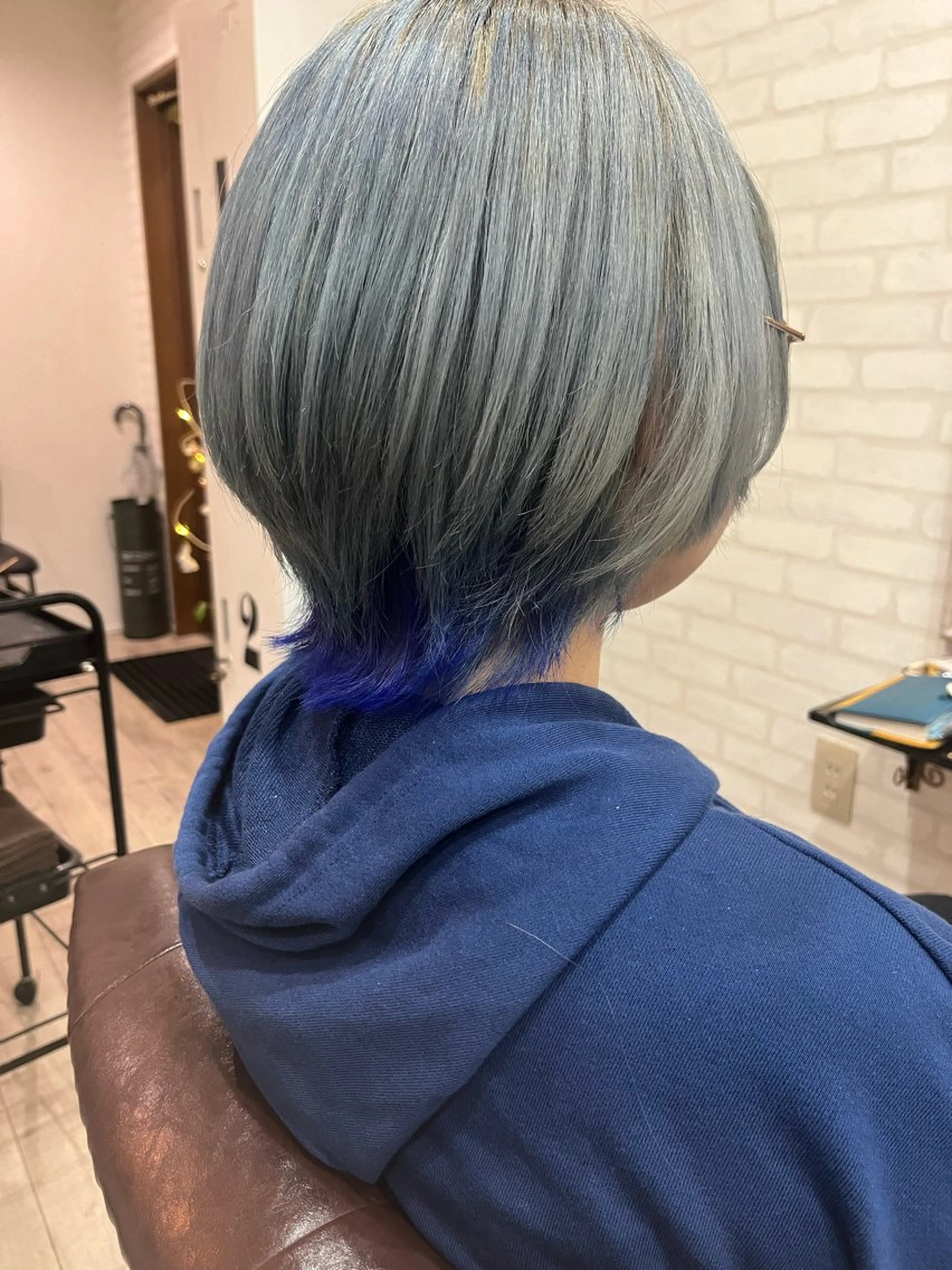 ハイトーンもお任せ✨【ケアブリーチWカラー+カット+超音波TR】の写真