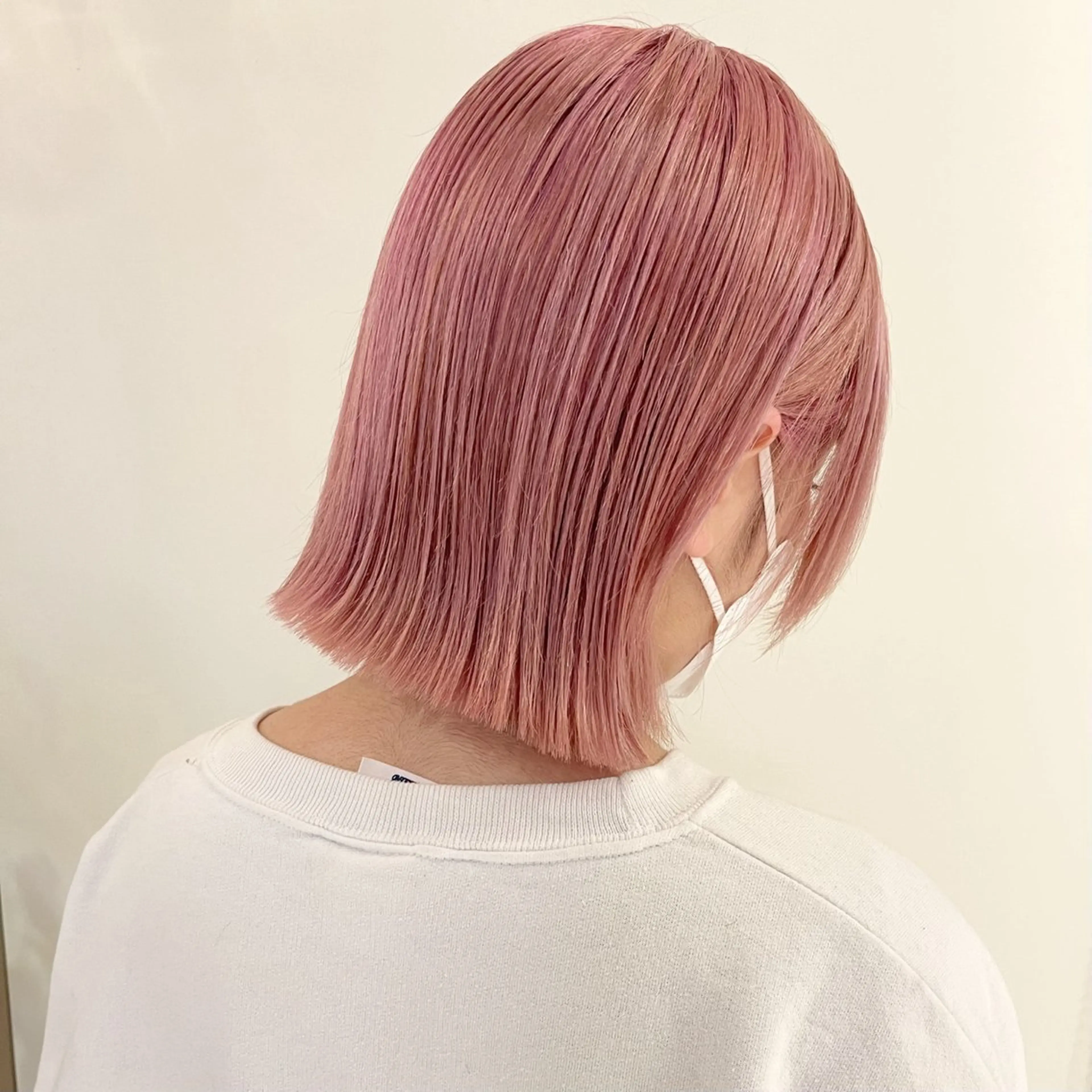 ミディアム カラー 顔周りカット/ボブ/ ツヤ髪/coconaのヘアスタイル