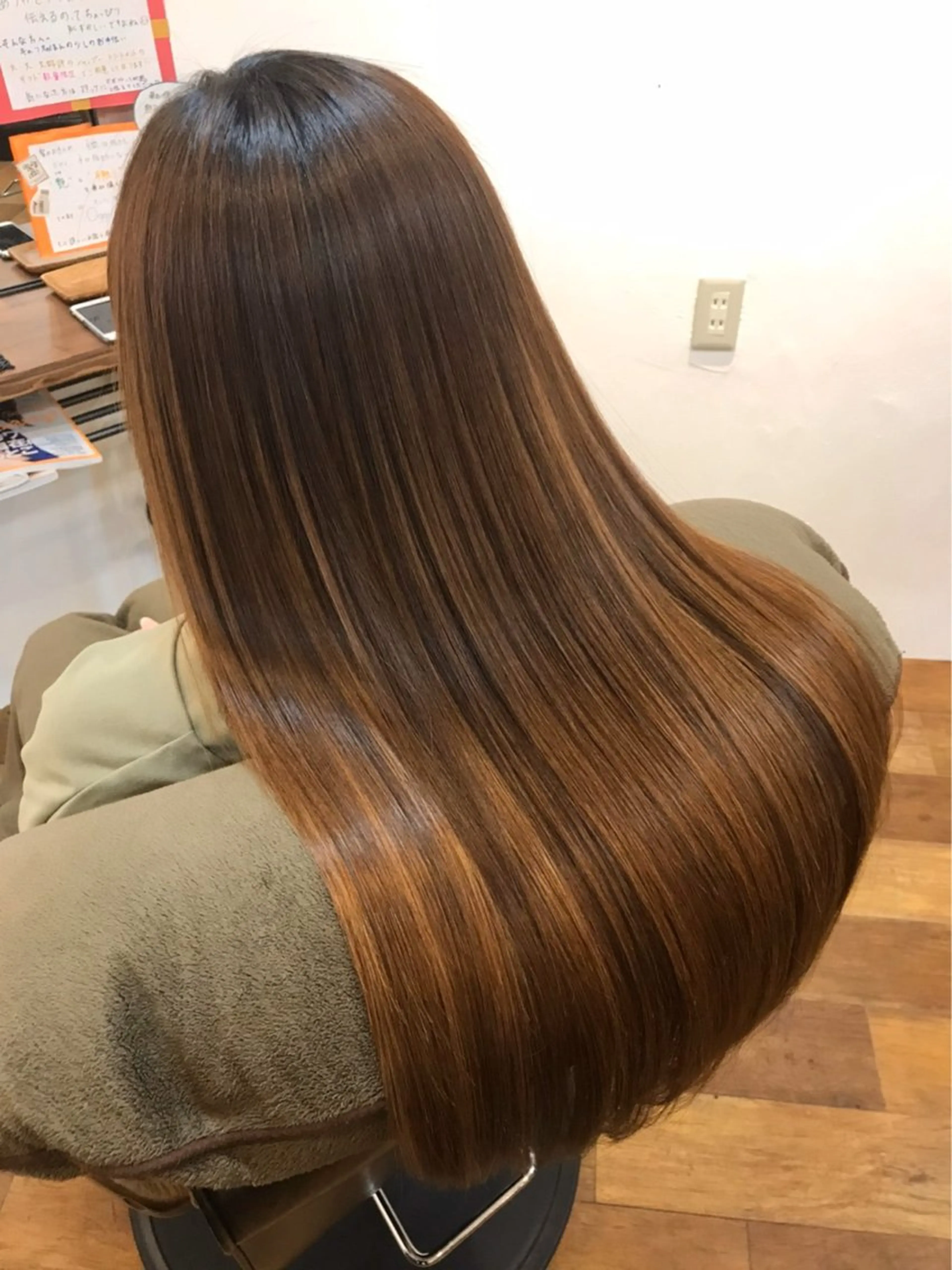 ロング Lucca Lance経堂店【ルッカランス】所属・美髪矯正/髪質改善/ 福崎航平のヘアスタイル