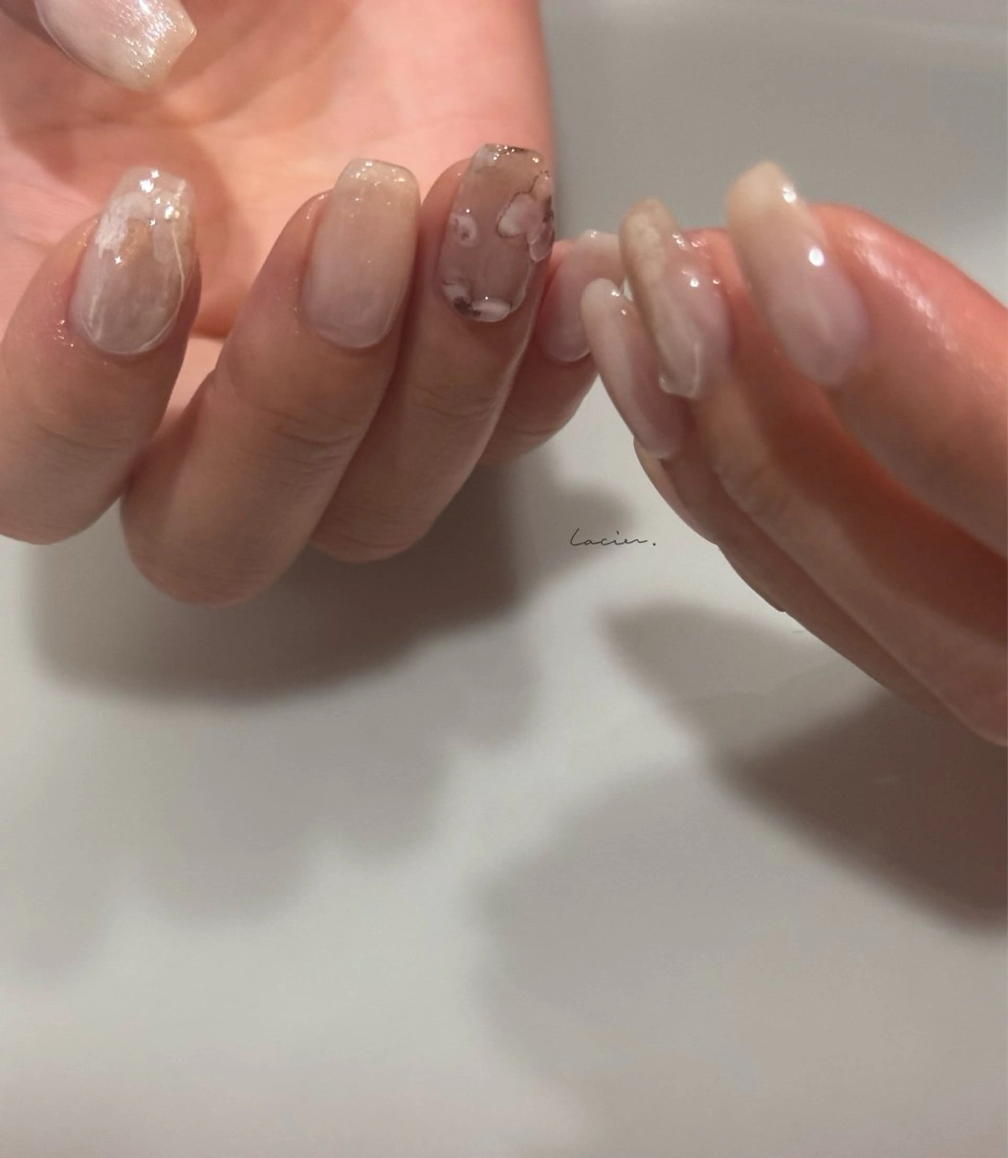 ネイル ハンドネイル lacier nailのネイルデザイン