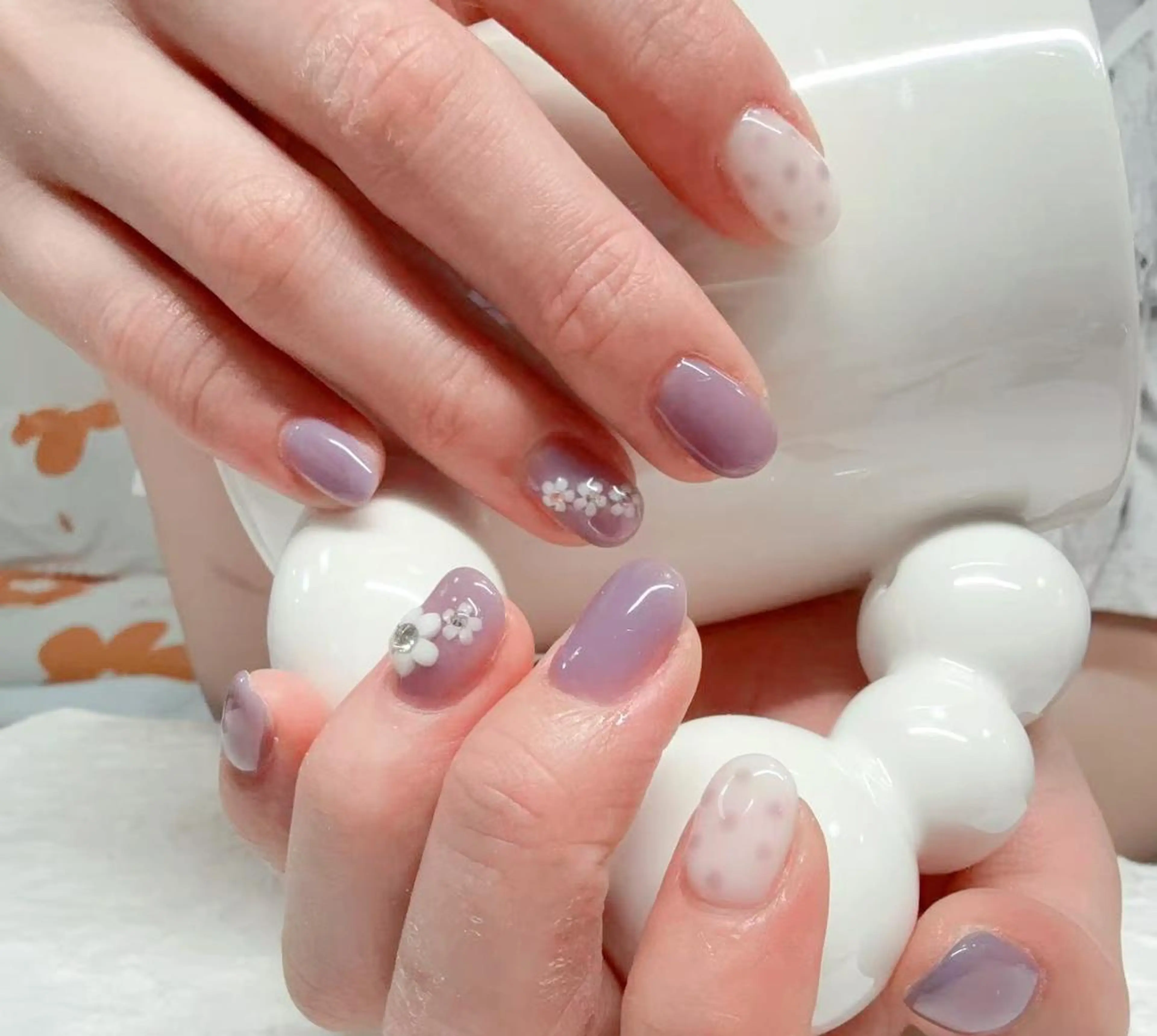 ネイル AB マツエクネイルサロンのネイルデザイン