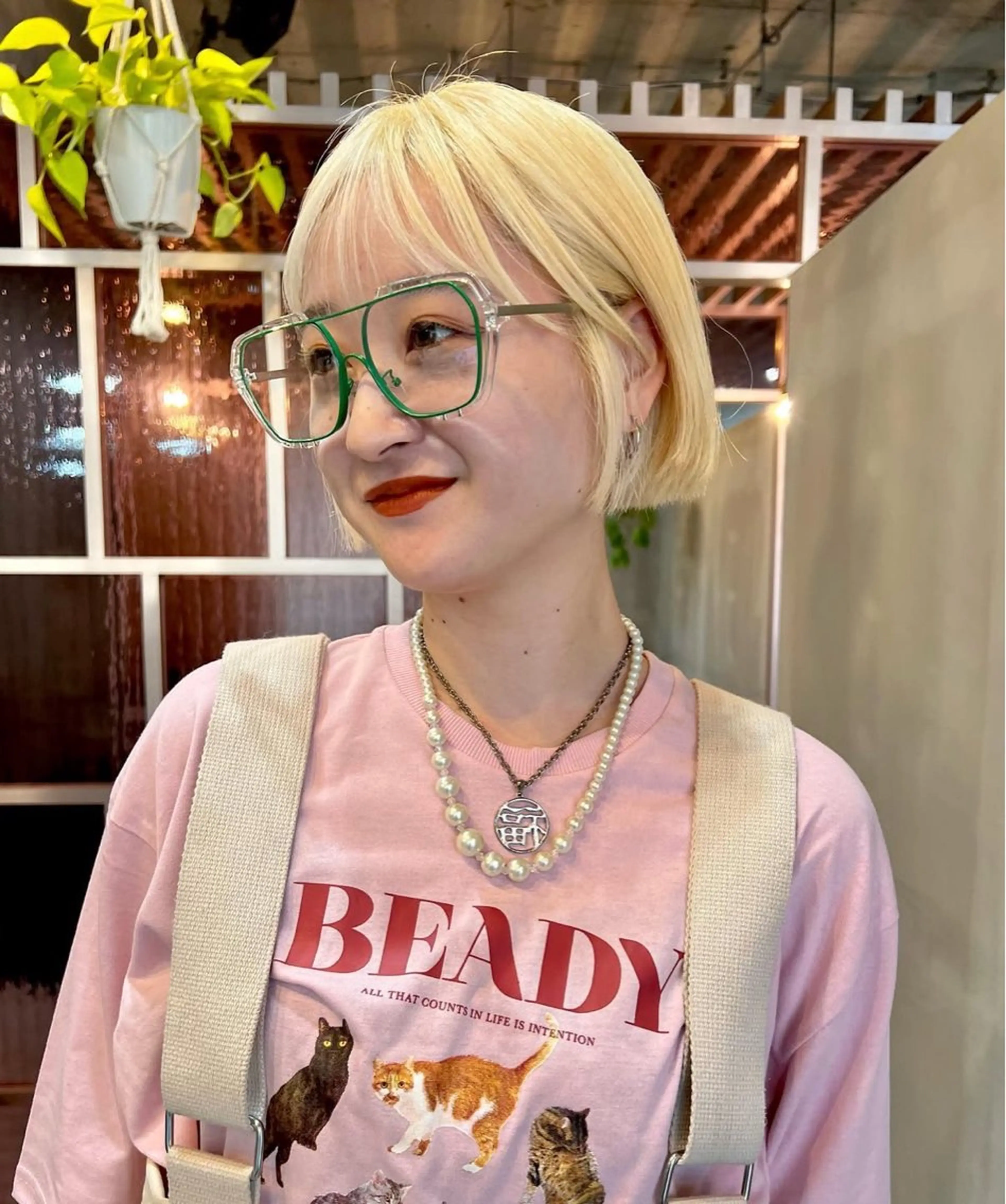 カラー ヘアカラー ハイトーン/カット Kazuhaのヘアスタイル