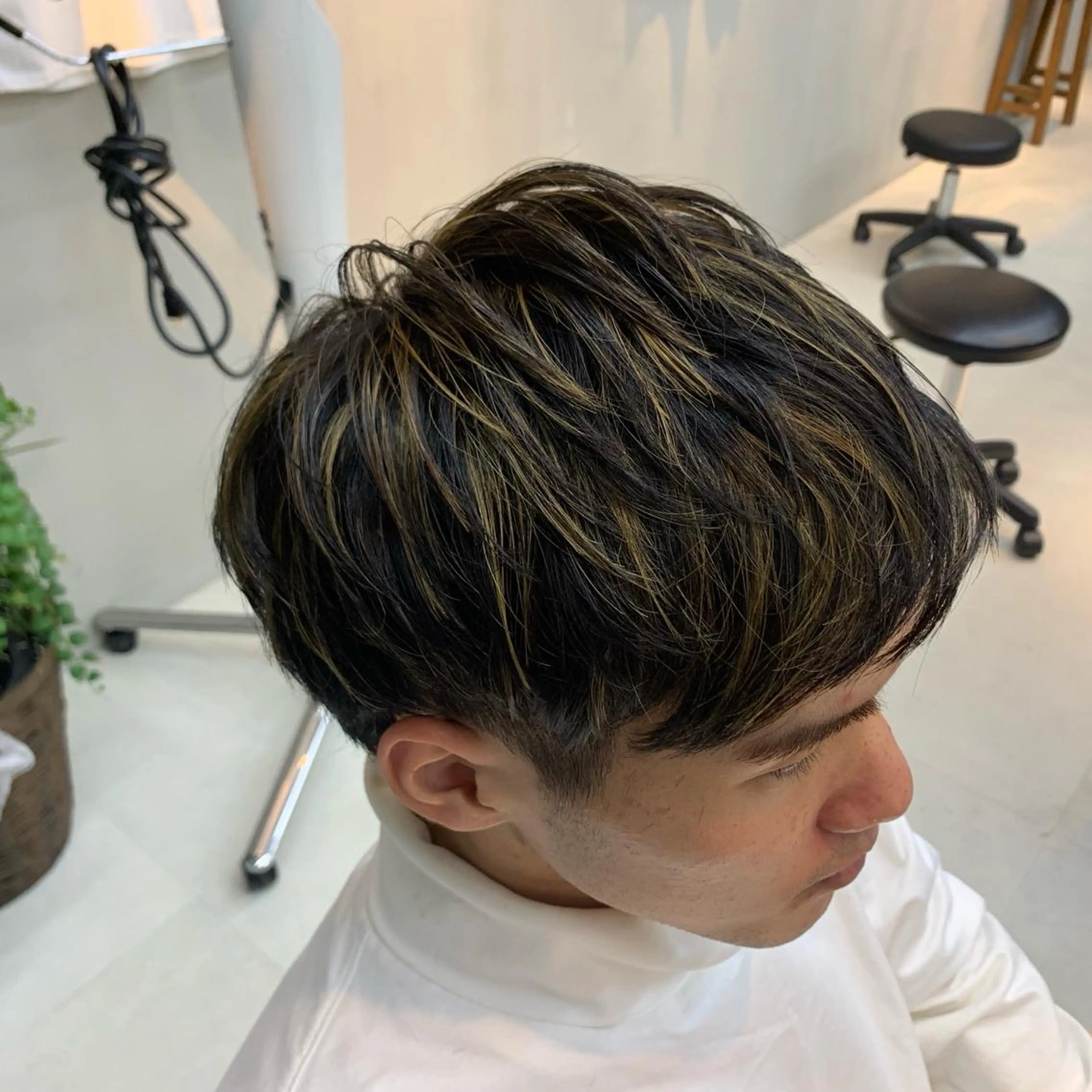 ショート カラー メンズ mee.urawa所属・似合わせショート×透 明感/やじまたかしのヘアスタイル