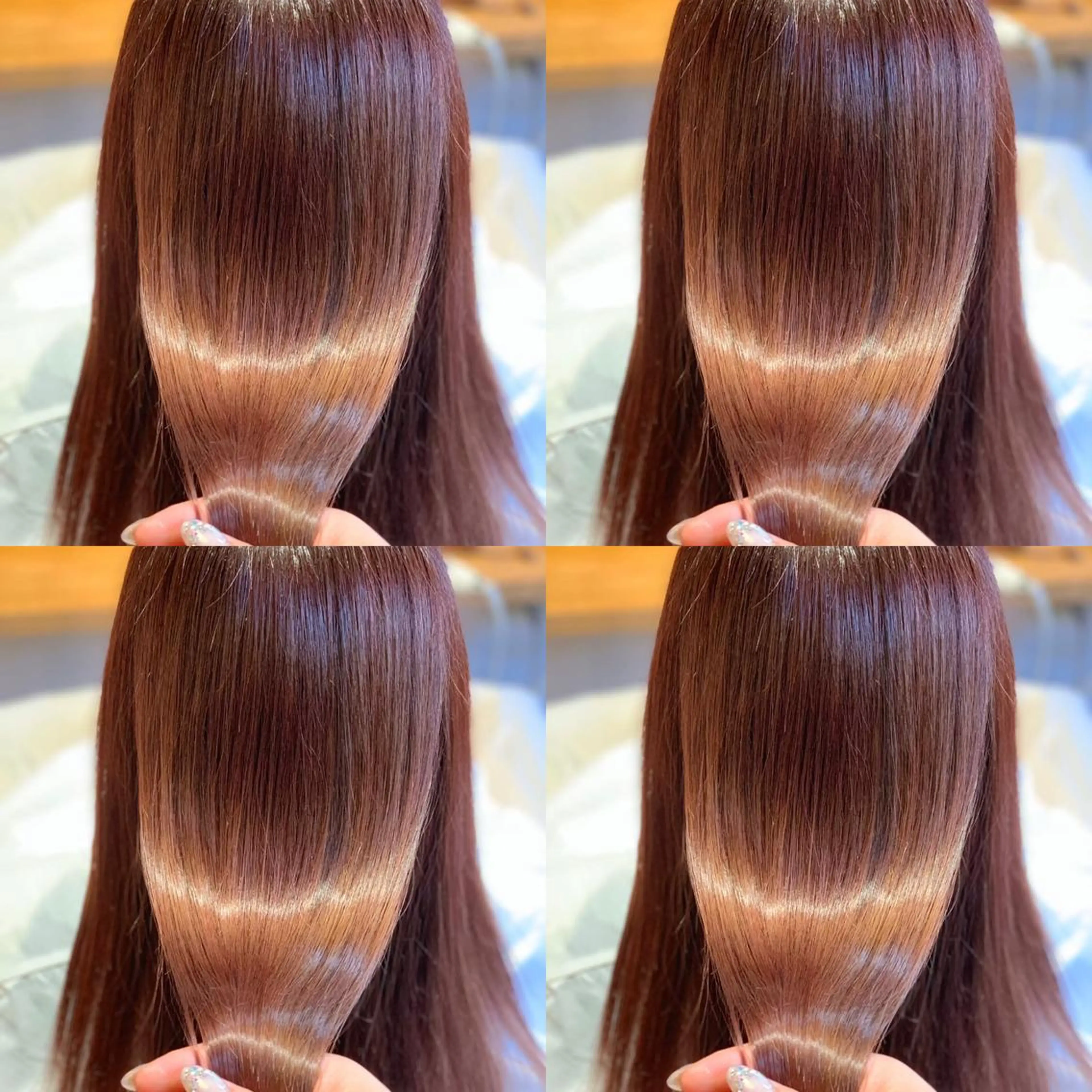 ミディアム カラー カット ヘアカラー トリートメント レイヤー×髪質改善 マネージャー安藤光司のヘアスタイル