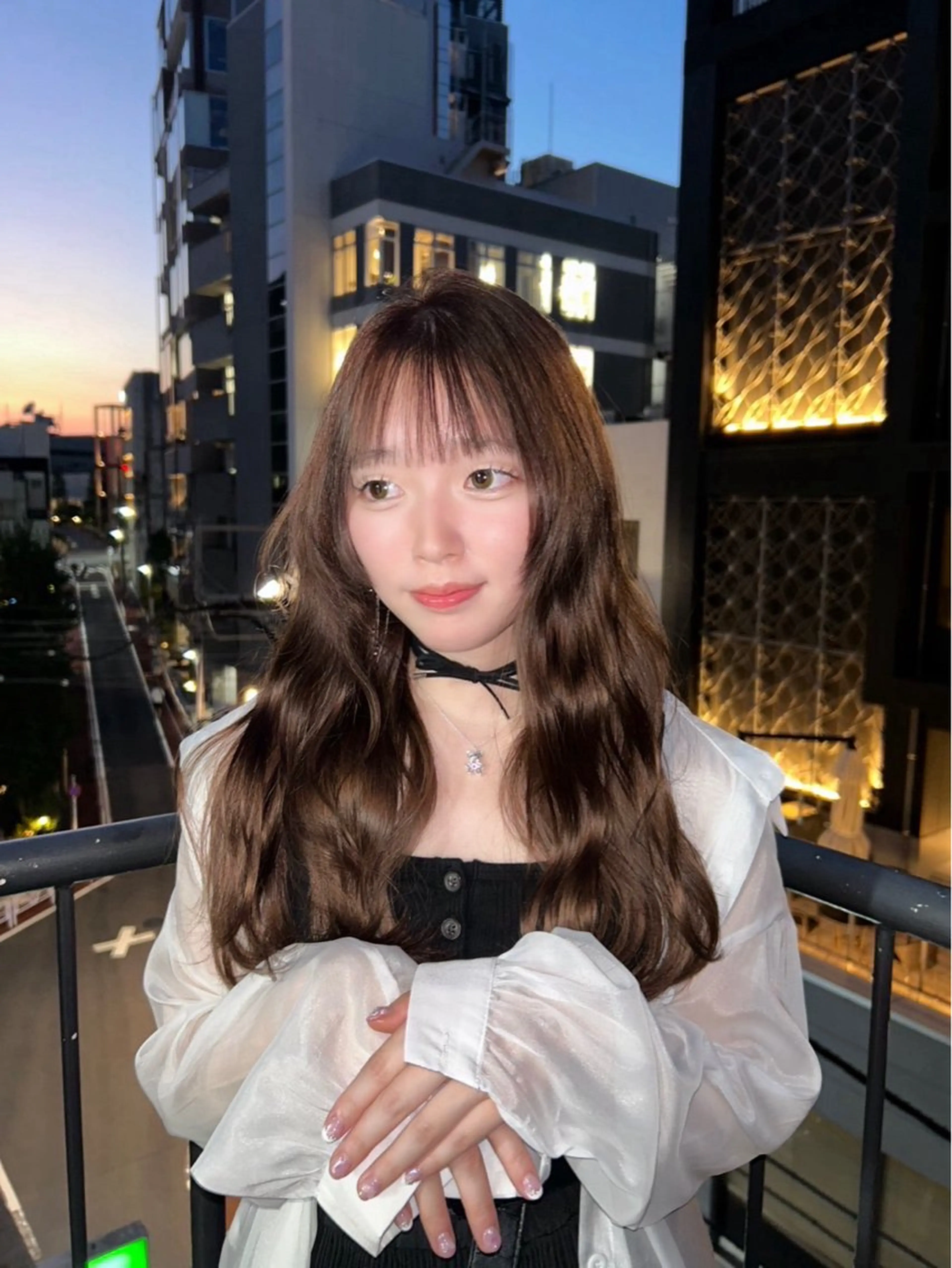 ロング カラー 透明感カラー ヘアカラー 🦋SATO🦋 / 似合わせカラー⟡.*のヘアスタイル