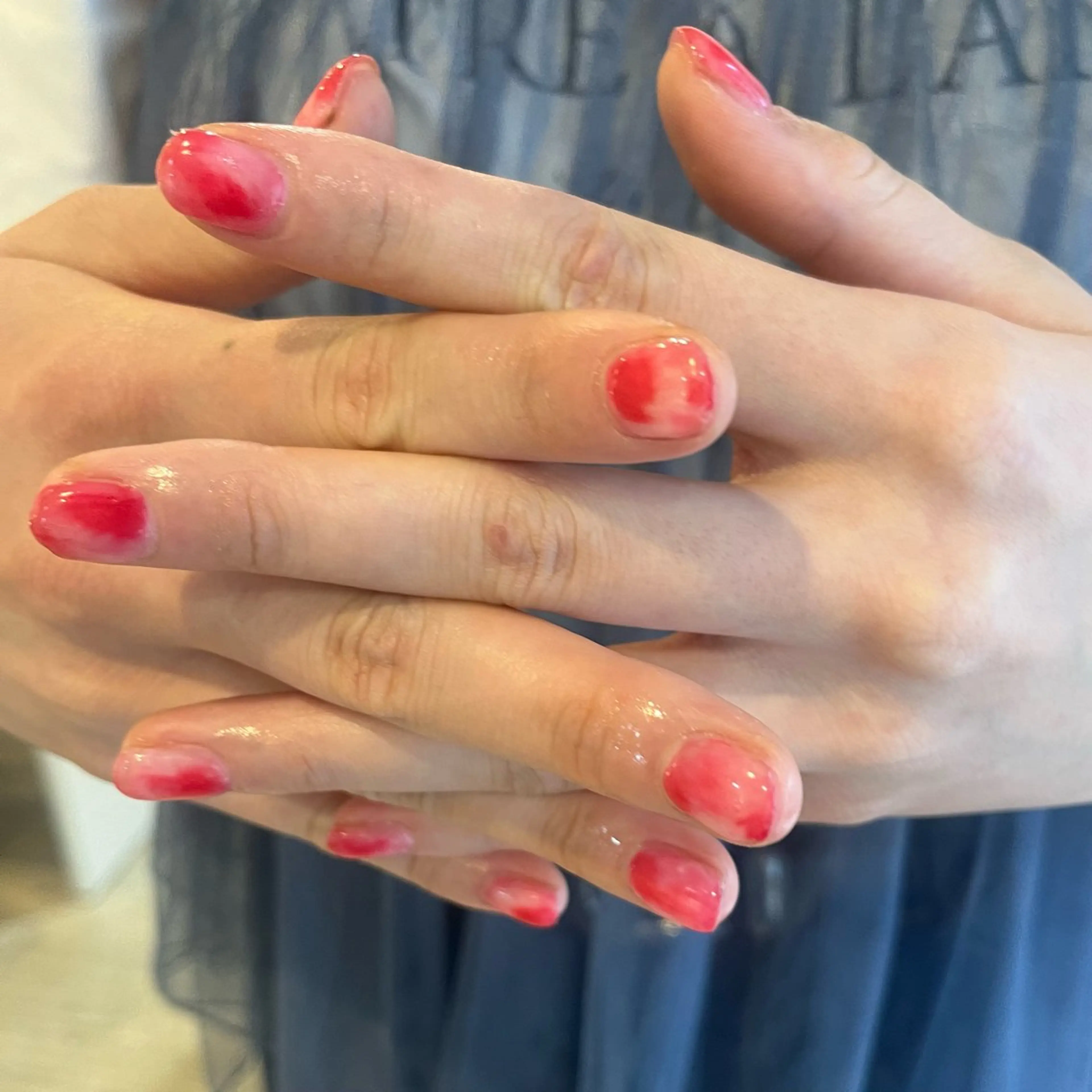 ネイル ニュアンスネイル ワンカラーネイル natsumi .のネイルデザイン