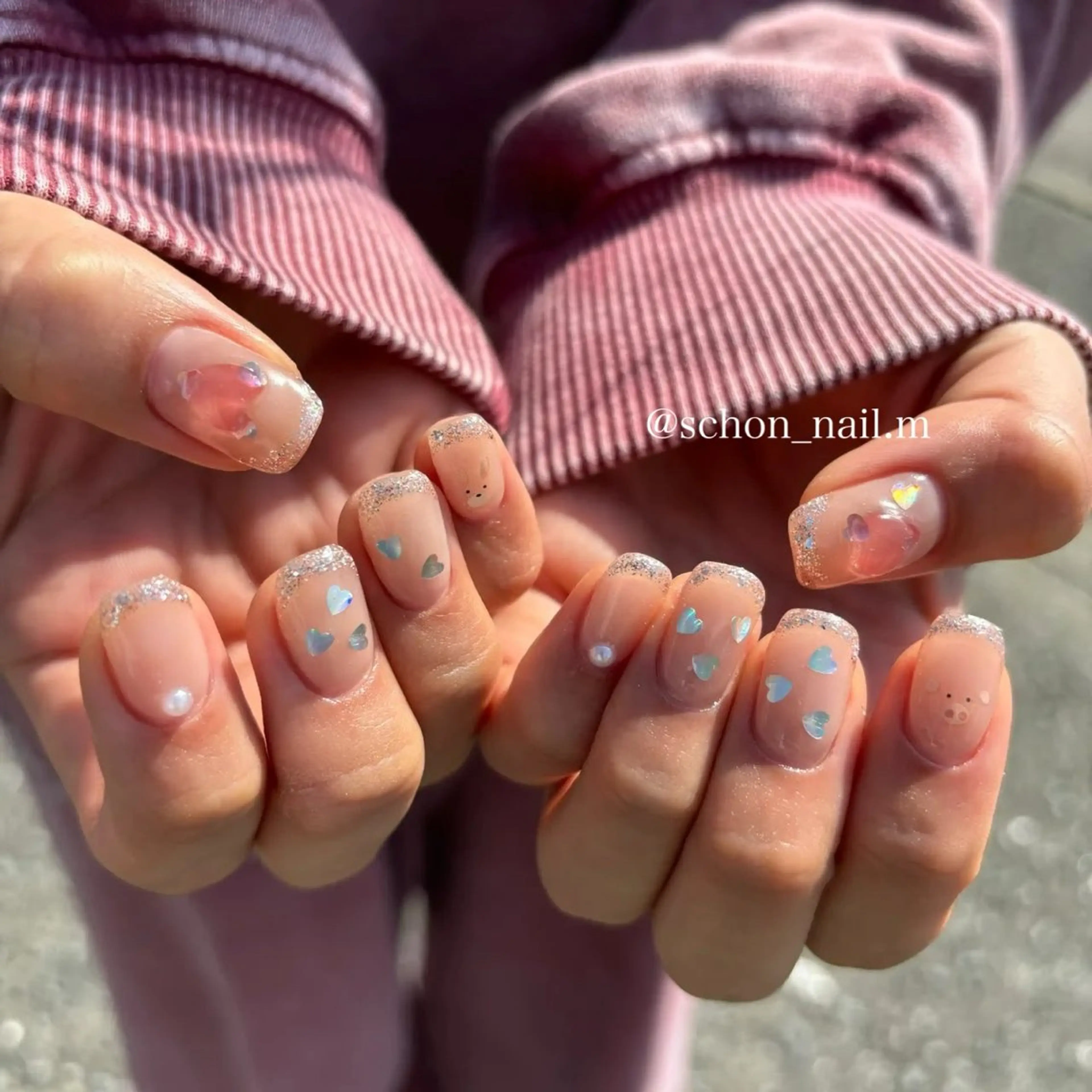 ネイル ハンドネイル Schön nail 自宅サロンのネイルデザイン