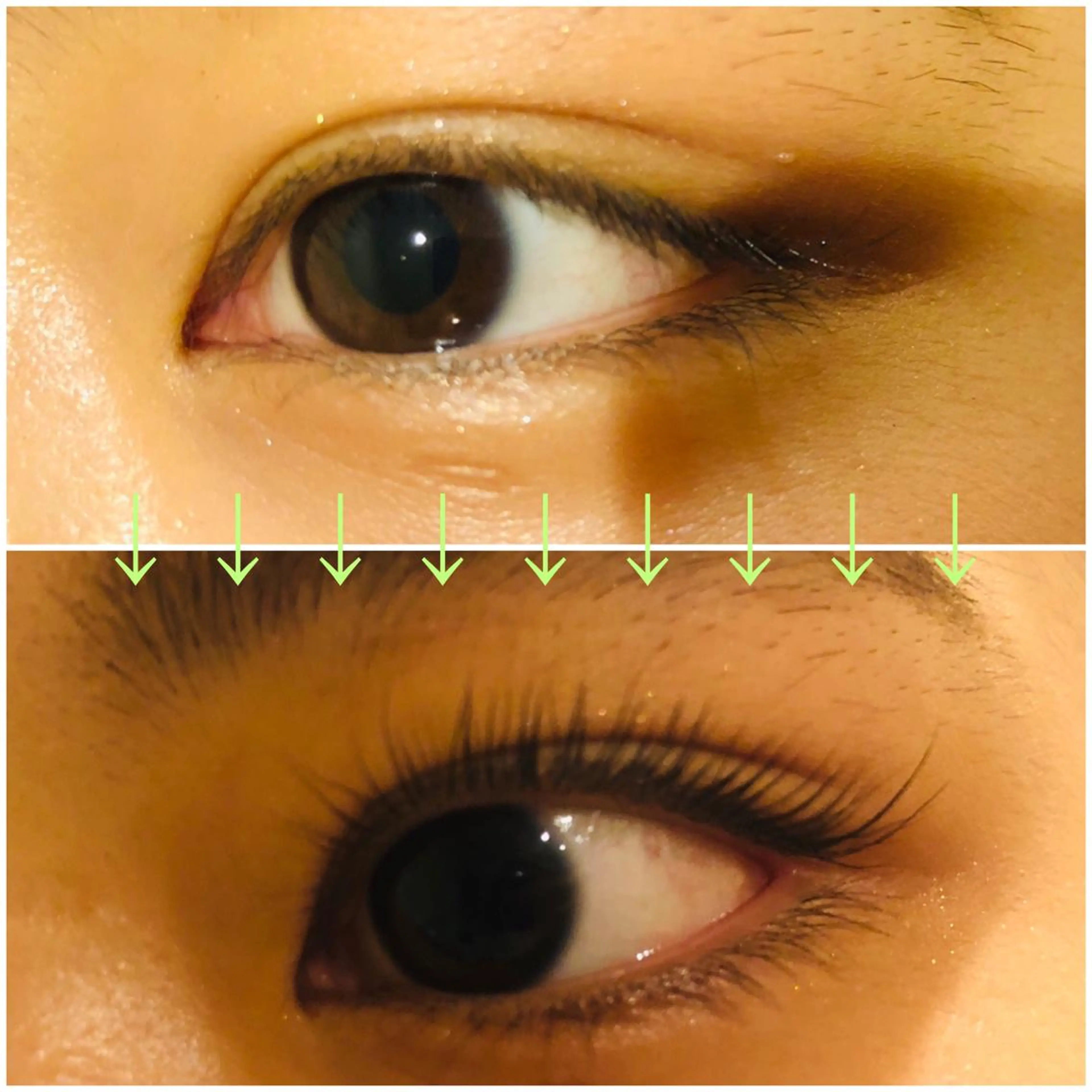 マツエク・マツパ vi viのヘアスタイル