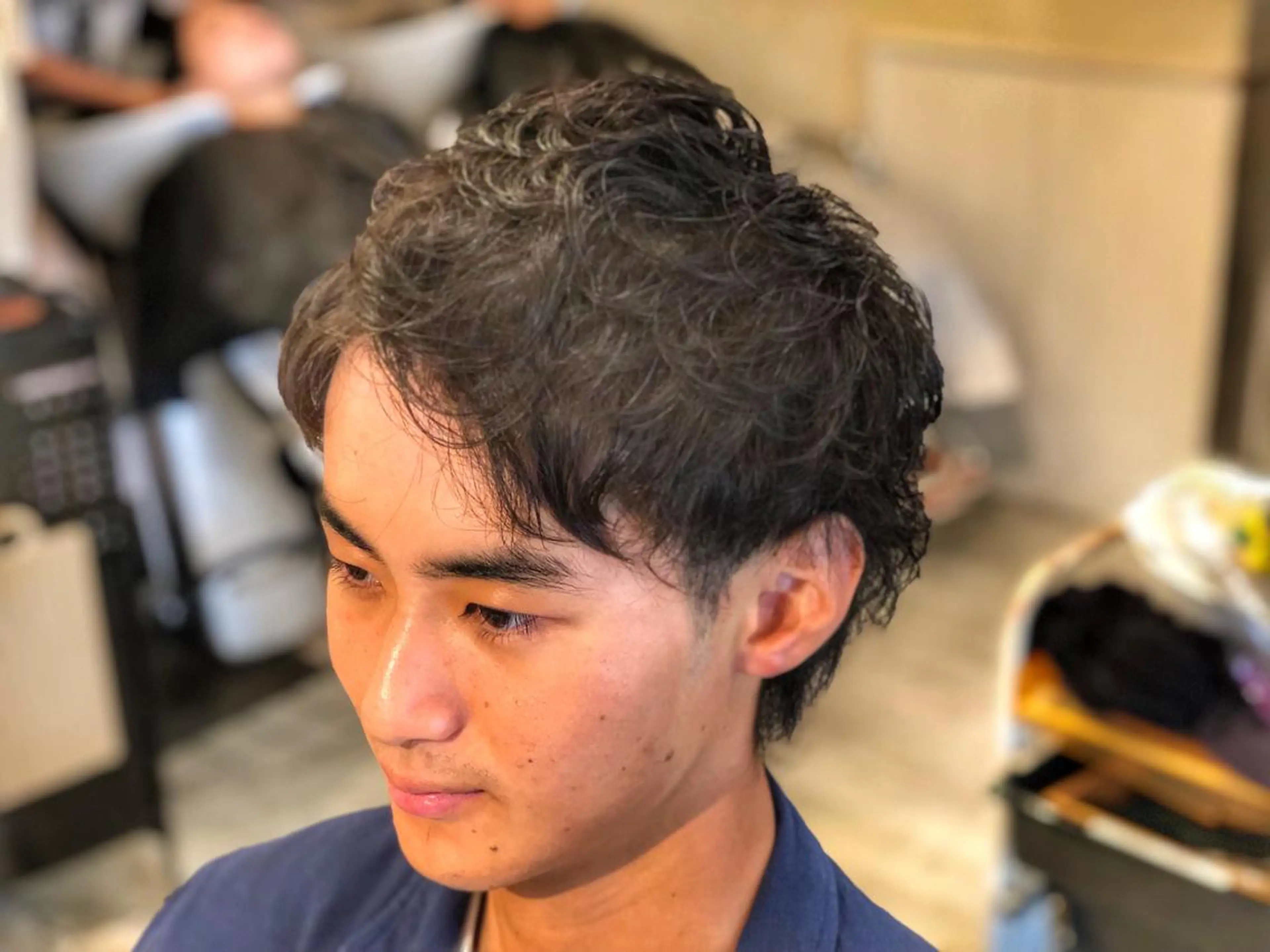 ショート メンズ 美髪矯正 Rioのヘアスタイル