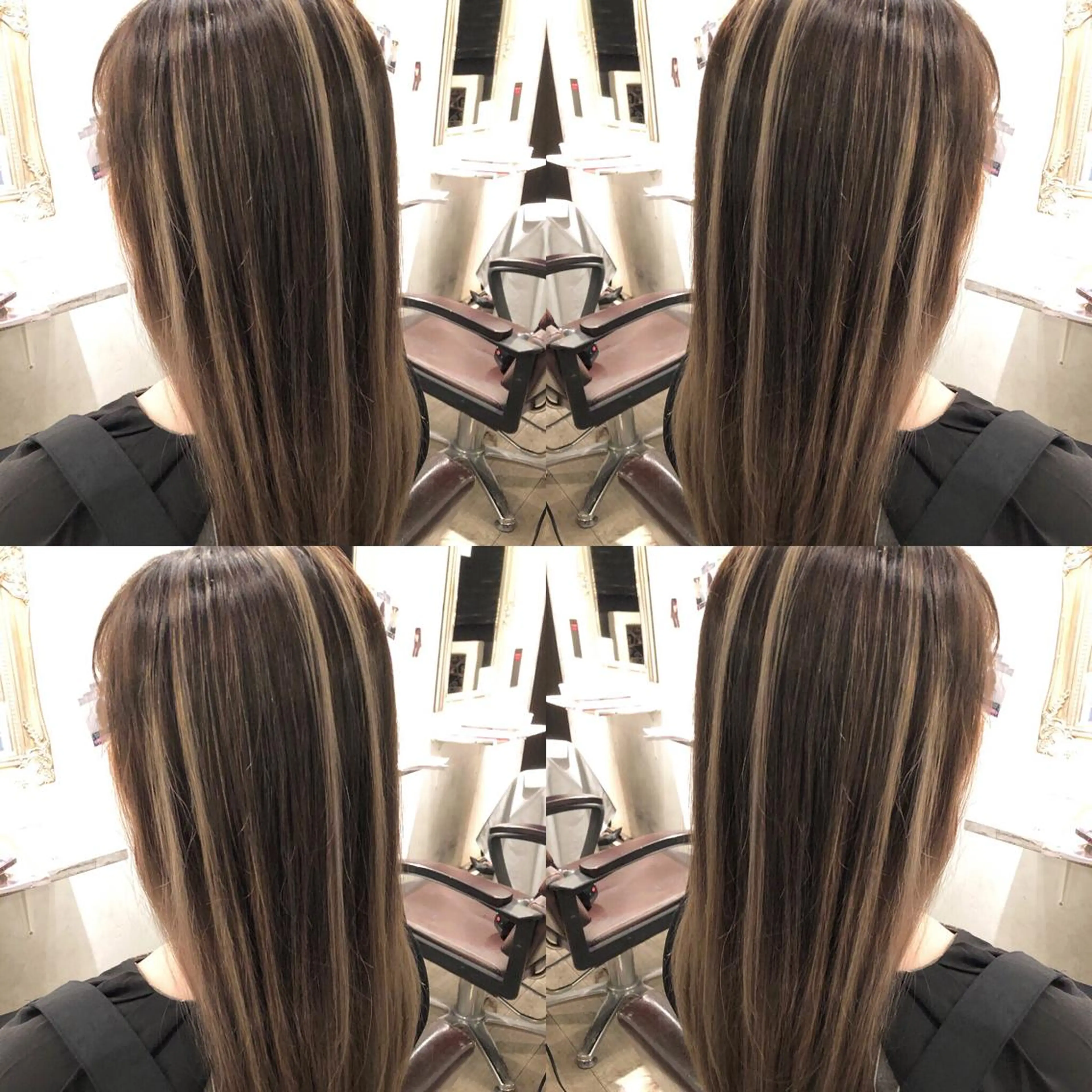 ミディアム カラー ヘアカラー JILBLAN京都 ショート/ハイライトのヘアスタイル