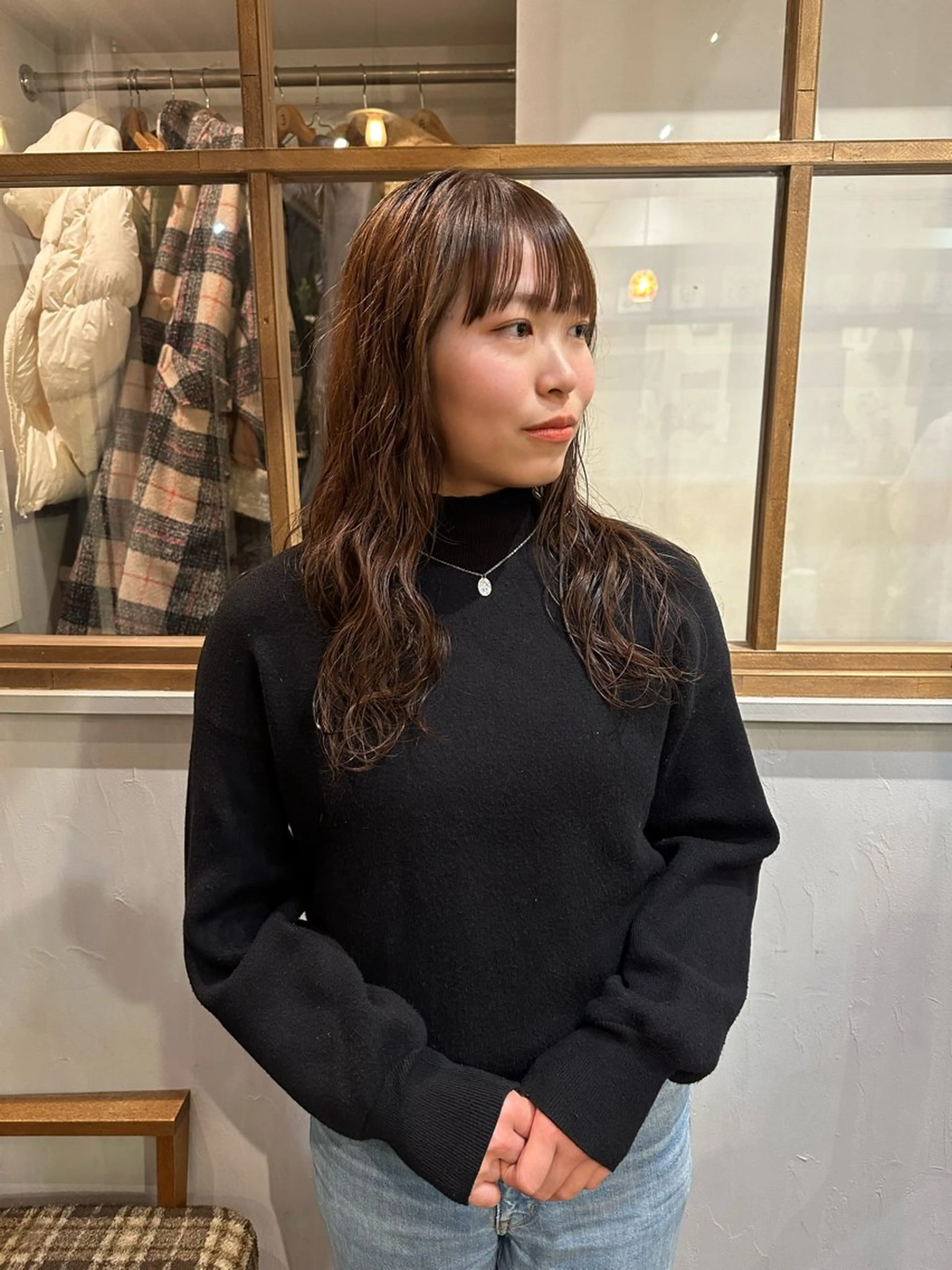 ロング 中村 紀香のヘアスタイル