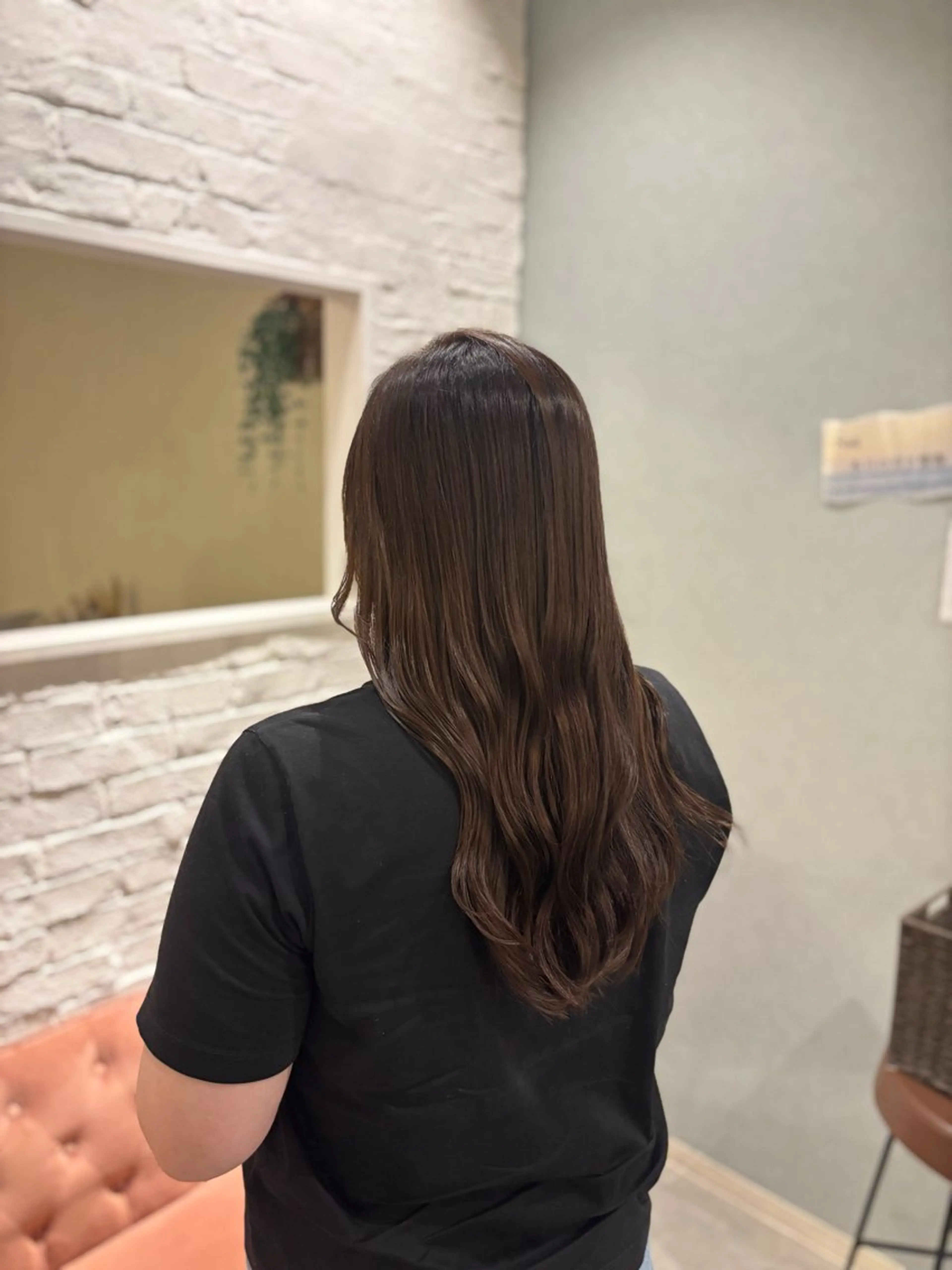 ロング Rudder 牛嶋のヘアスタイル