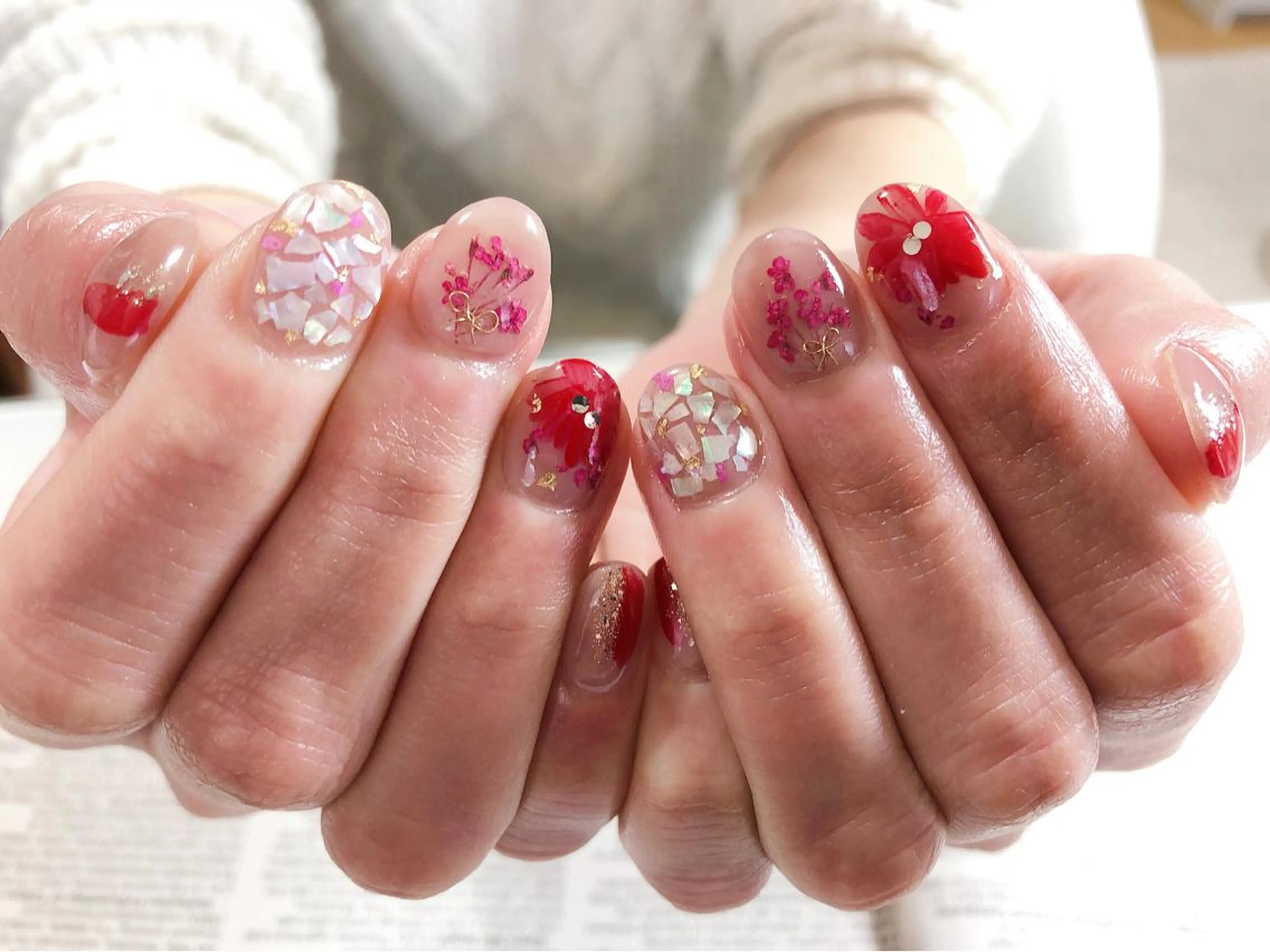 ネイル にじいろ nailのネイルデザイン