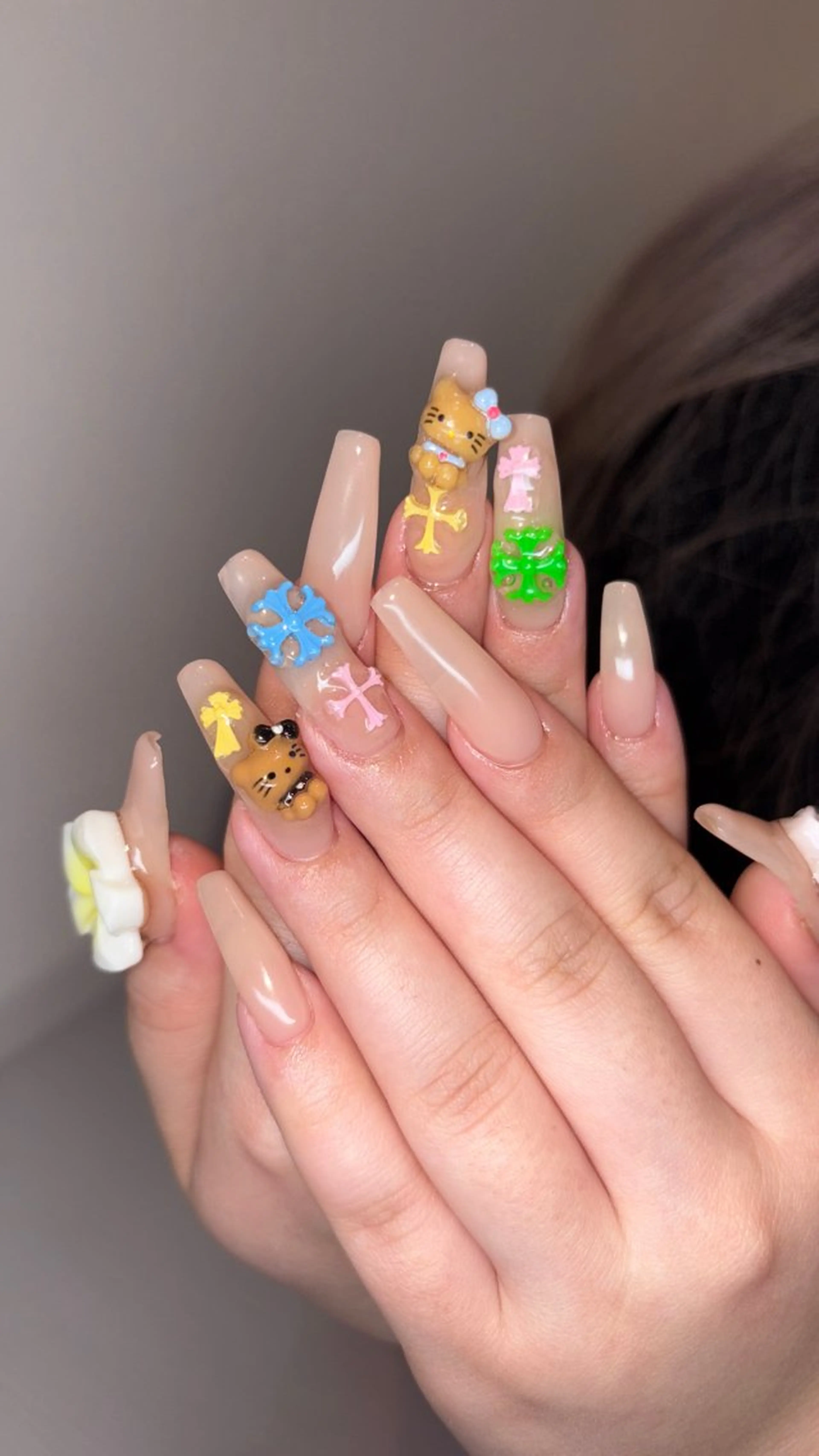 ネイル ハンドネイル 👽個性派ネイル🎀 komachiのマツエク・マツパデザイン