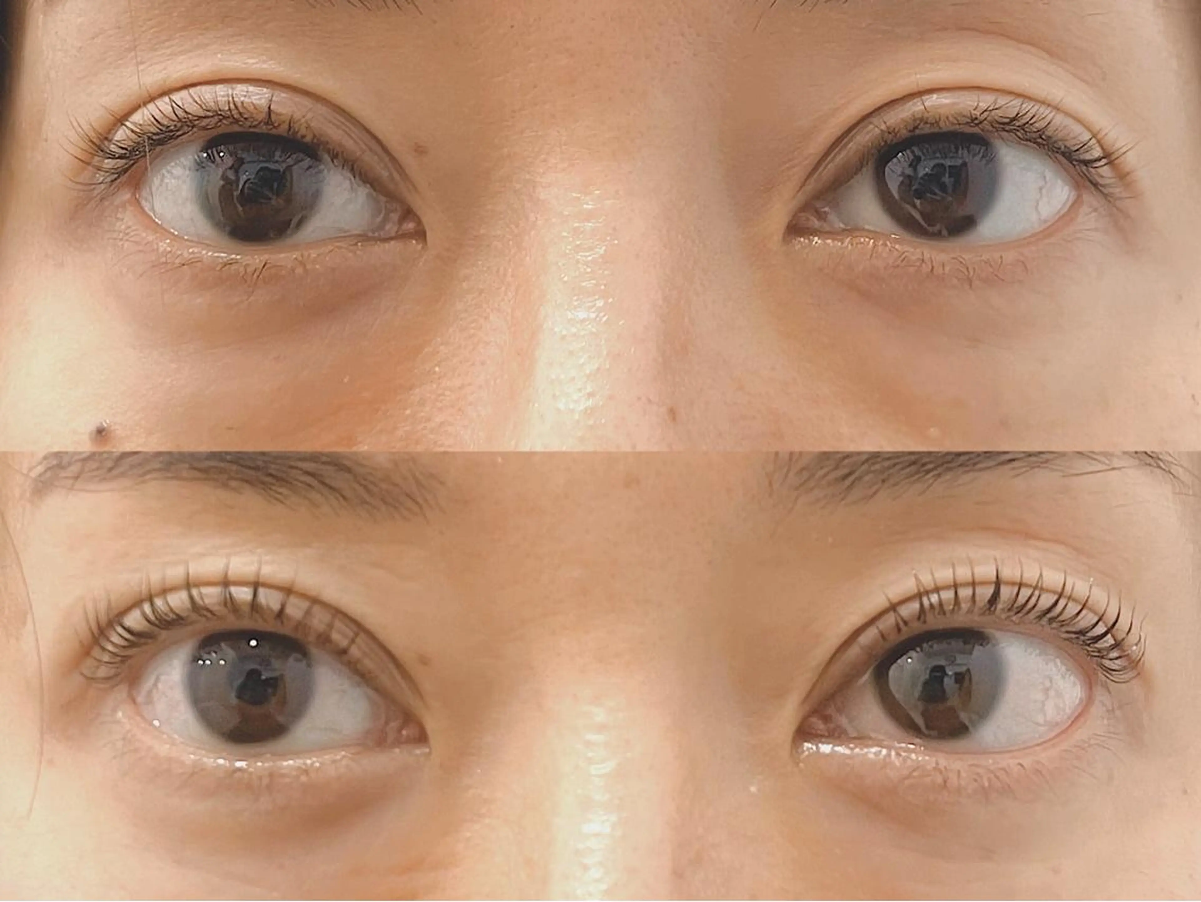 マツエク・マツパ ナチュラル 一重×まつ毛パーマ Lucia 清澤のマツエク・マツパデザイン