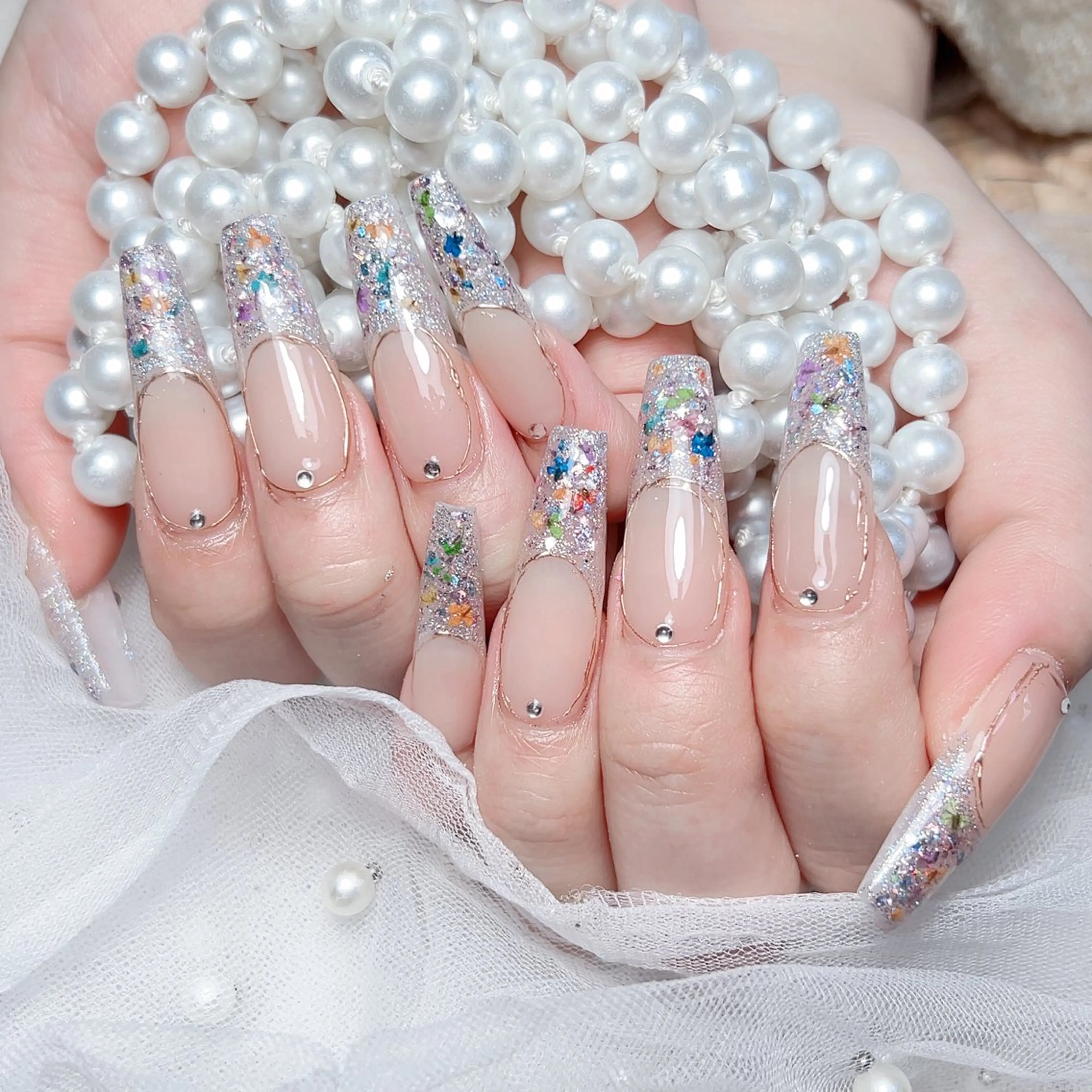 ネイル M🌷nail 長さだし専門店のネイルデザイン