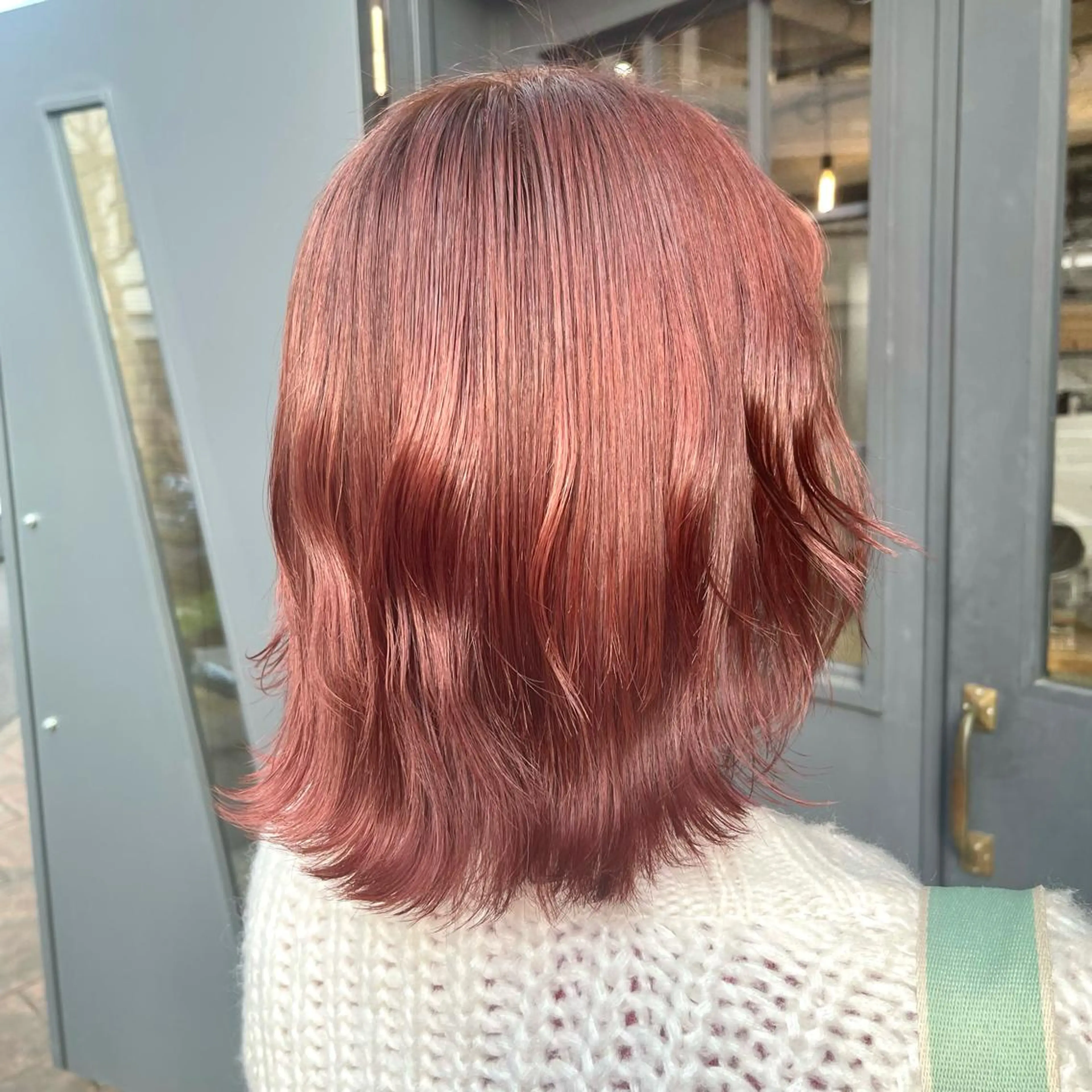 ミディアム カラー ヘアカラー トリートメント ROCCOeast Rukaのヘアスタイル