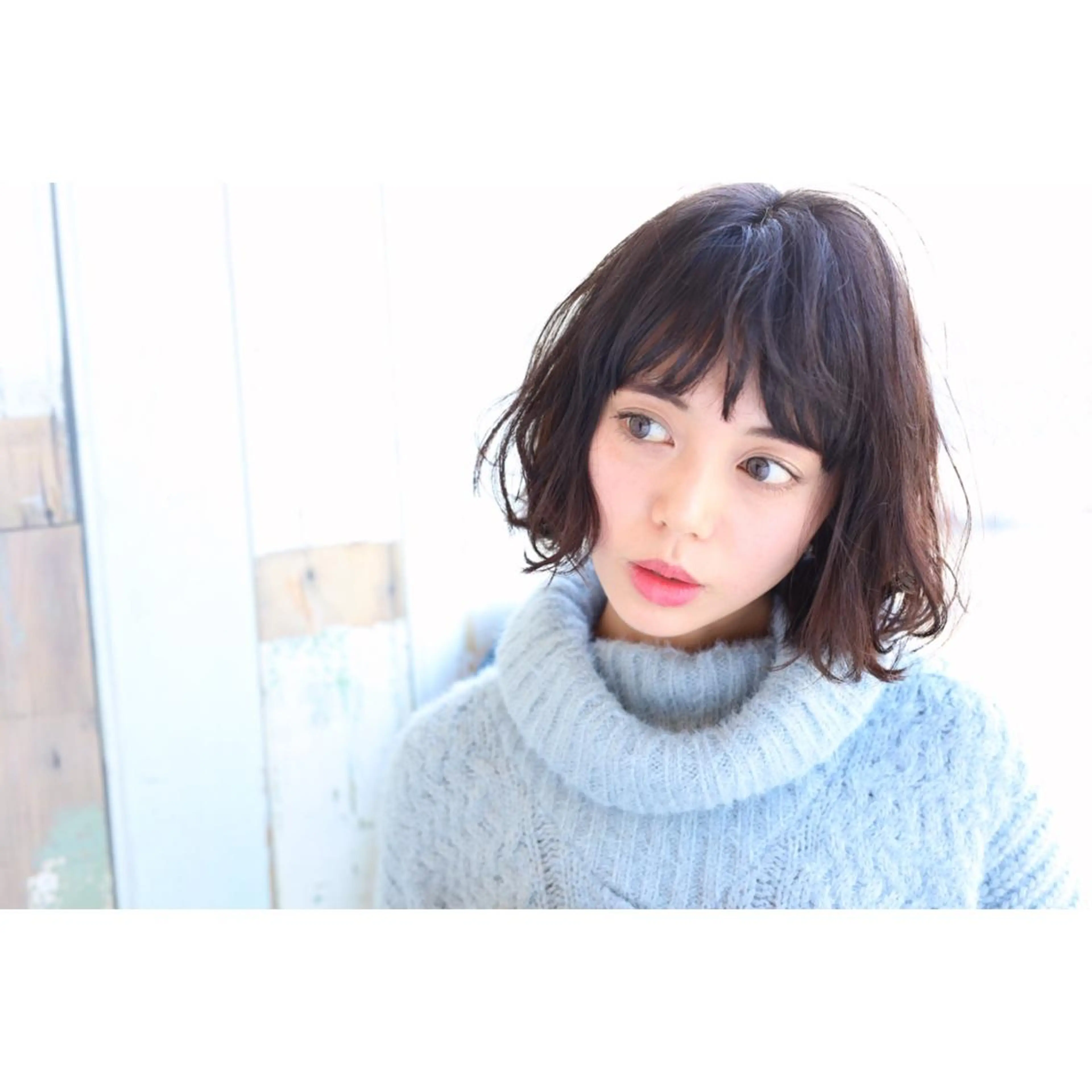 ショート ミディアム カラー パーマ ショート/レイヤー なら石井知希のヘアスタイル