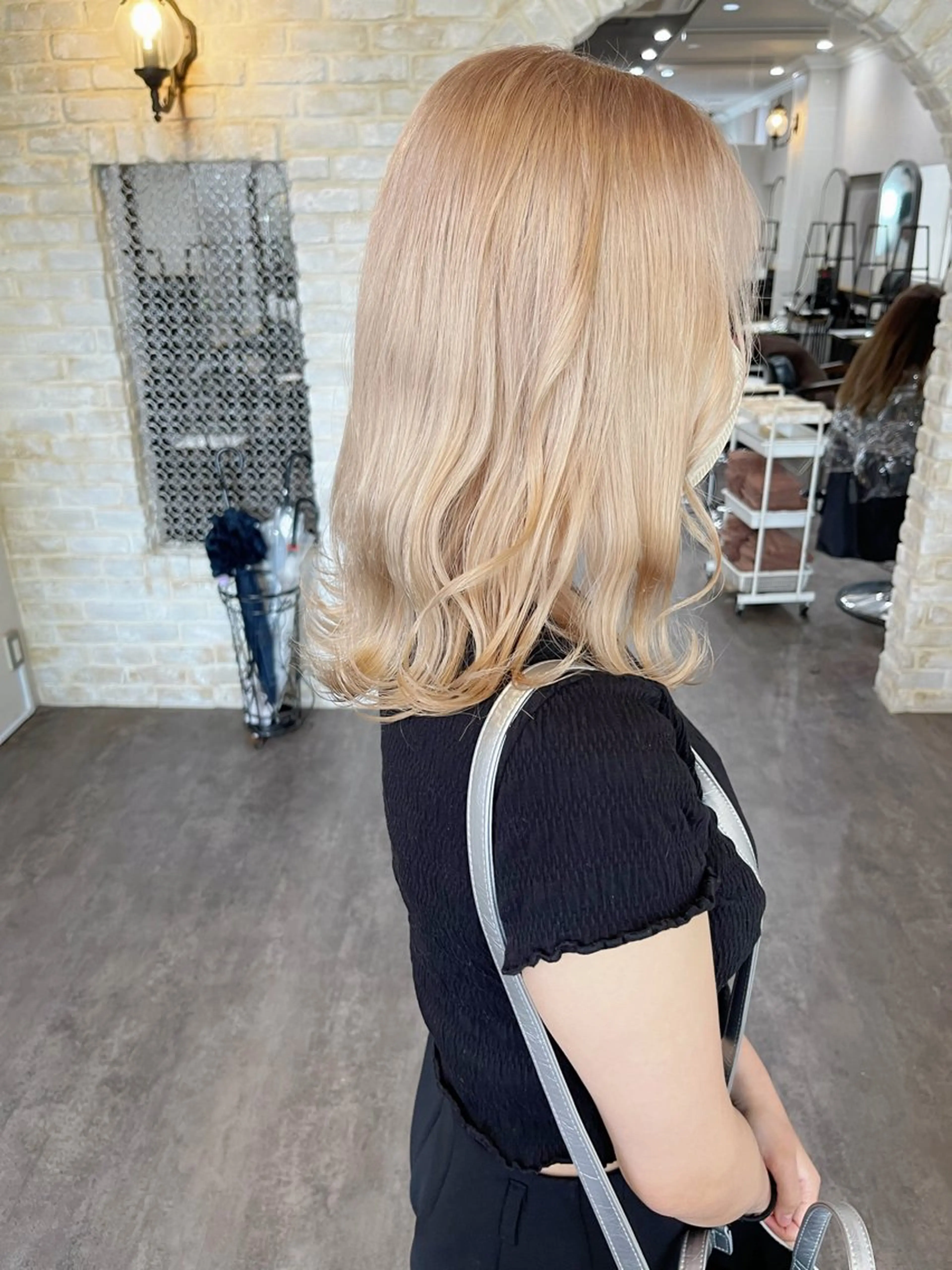 ミディアム カラー🫧アレンジ 🎀REIMIのヘアスタイル