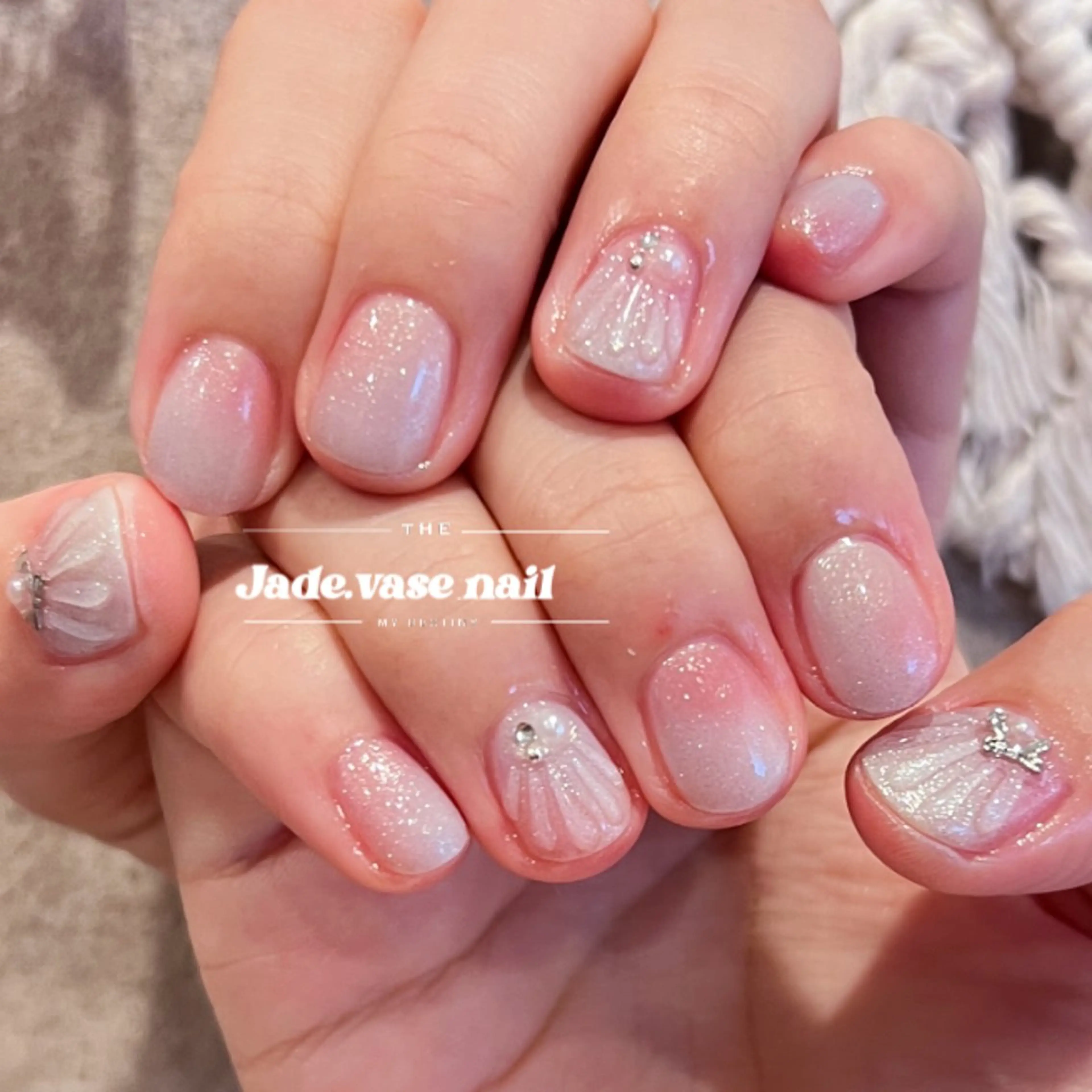 ネイル ハンドネイル ハンドケア ✰Jade.vase 銀座一丁目・東銀座のネイルデザイン
