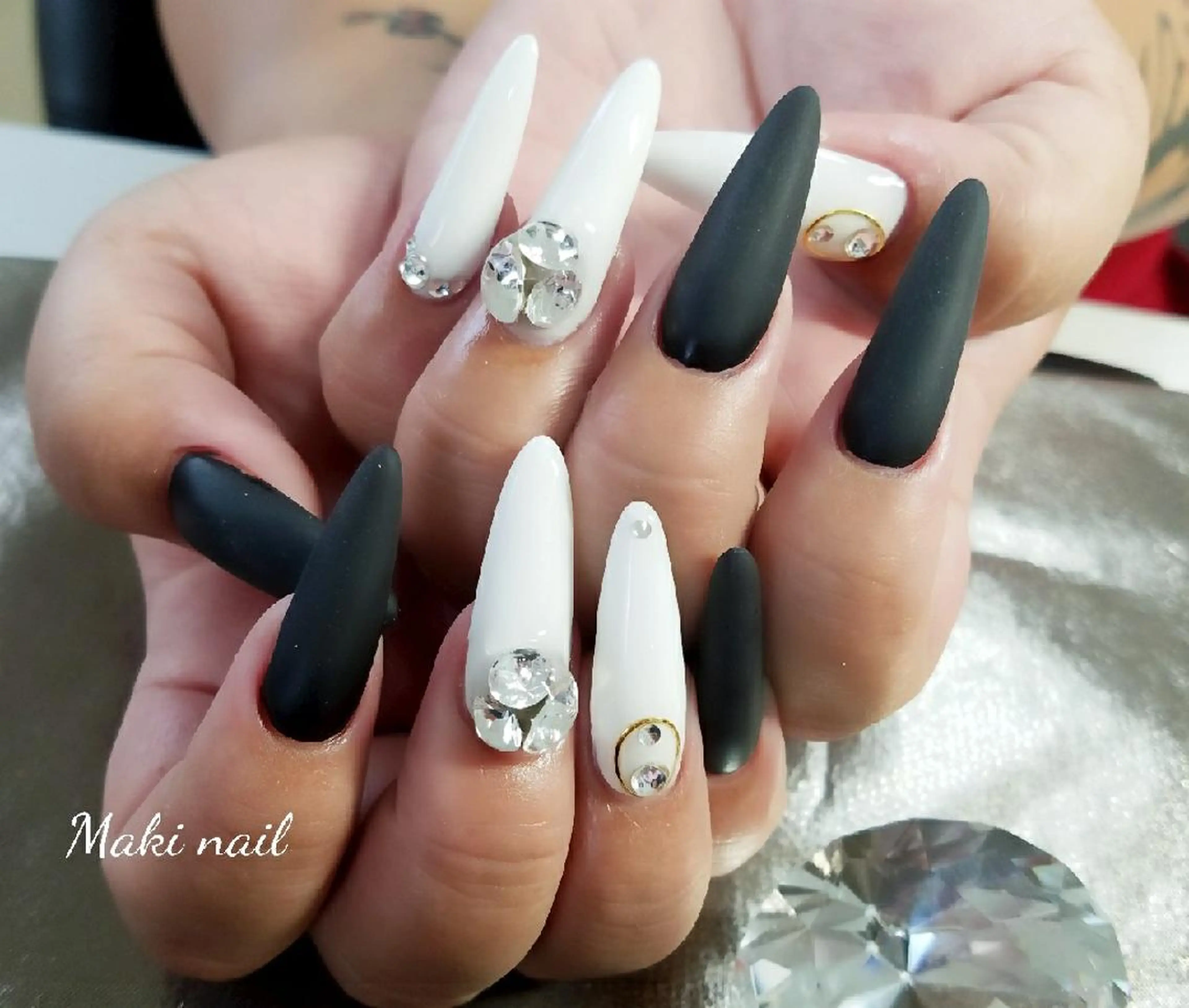 ネイル スカルプネイル   MAKI NAILのネイルデザイン