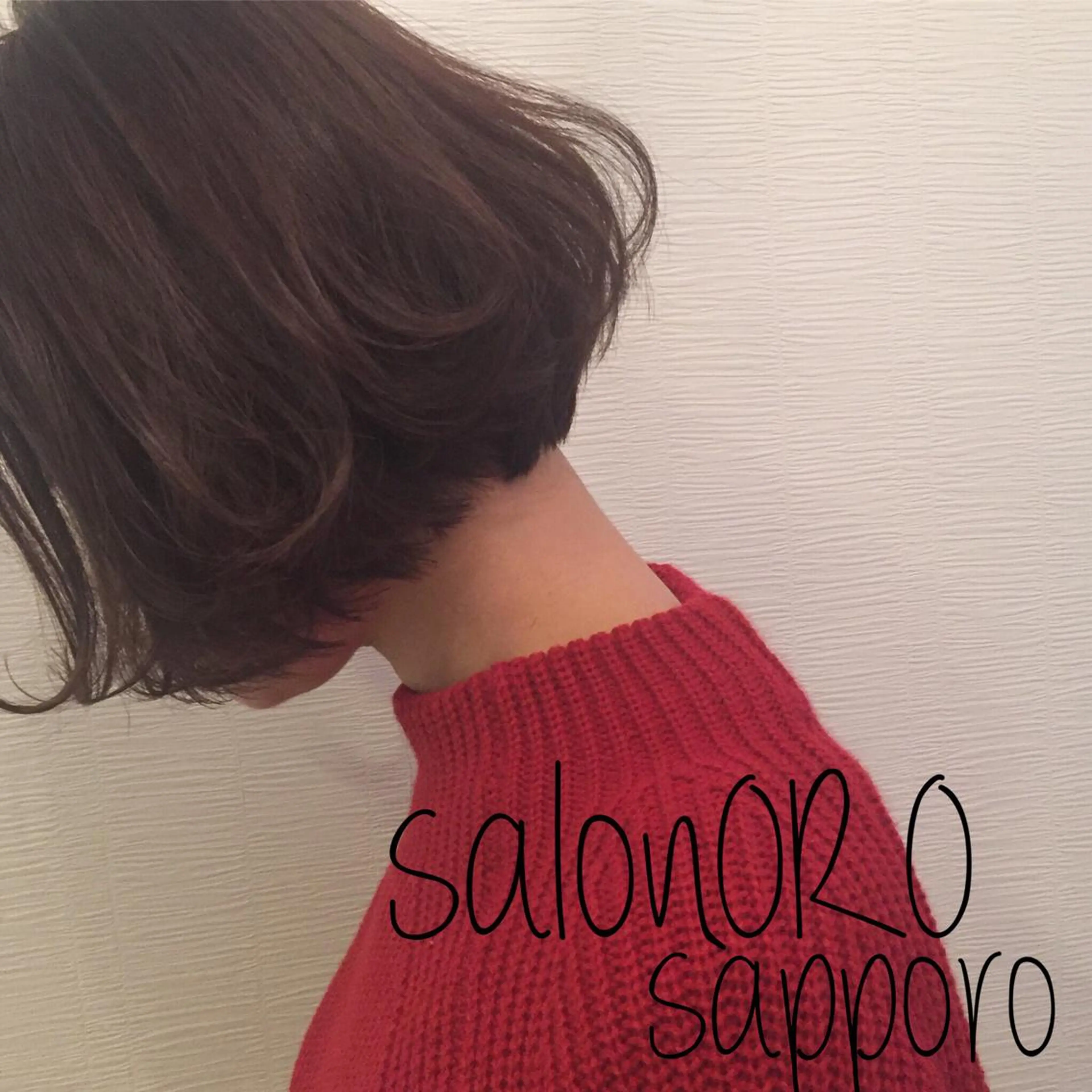 ミディアム カラー ブリーチ ブラウンカラー ショコラブラウン ブリーチなしカラー 似合わせカット カット toiro by lien hair atelier所属・池田 真由美のヘアスタイル