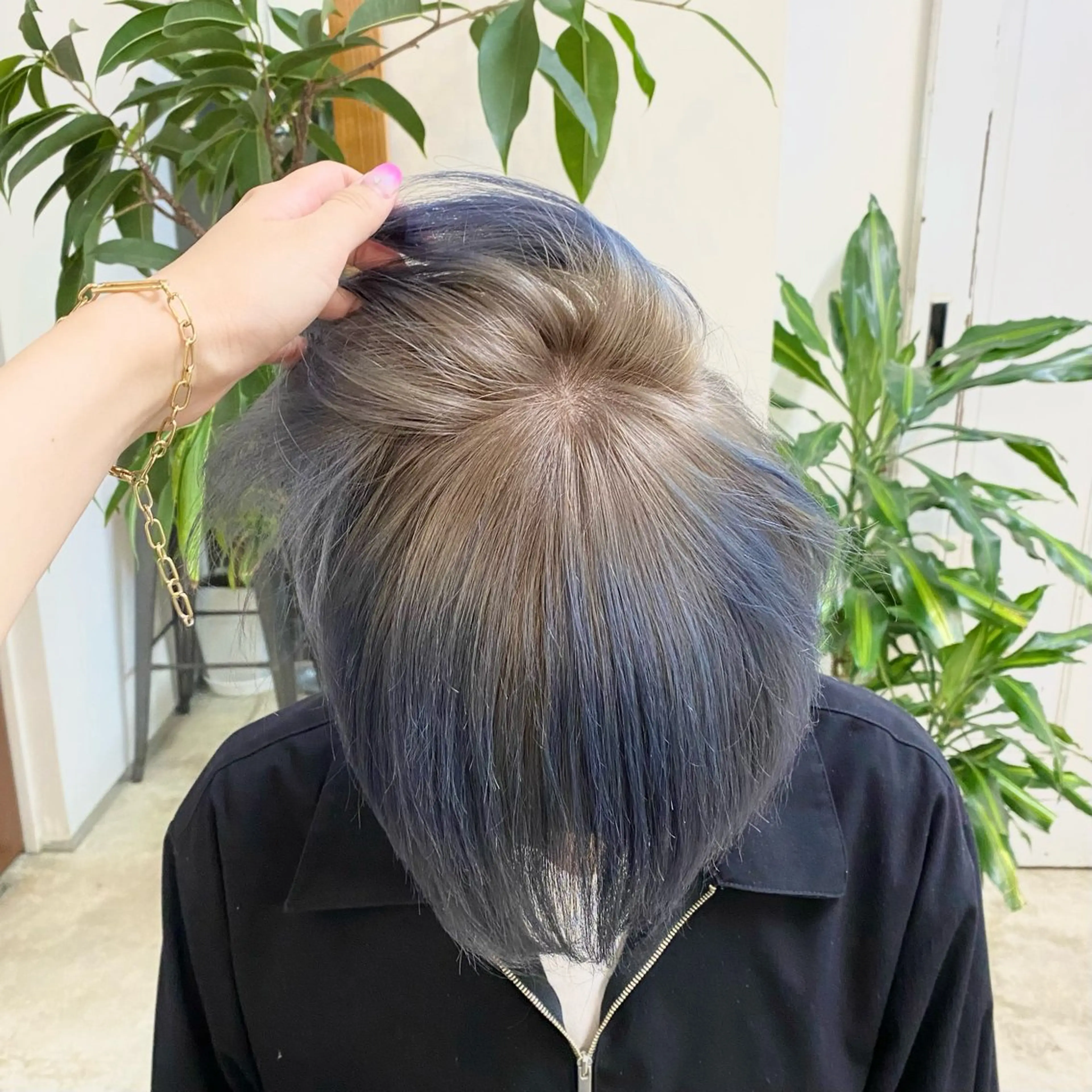 ショート カラー メンズ souco/ moenoのヘアスタイル