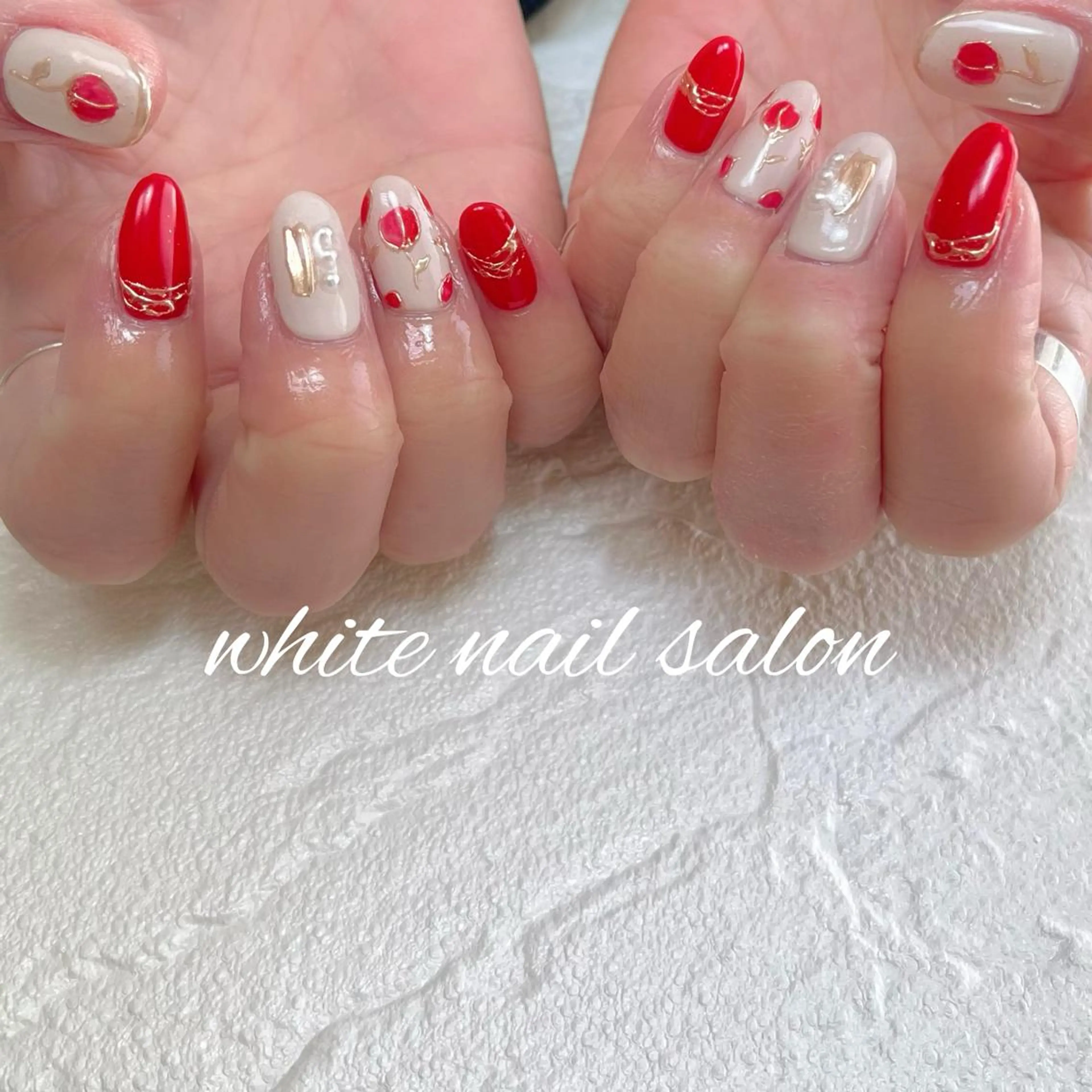 ネイル フットネイル ジェルネイル ハードジェル ラメ(グリッター) 持ち込み ハンドネイル white nail salonのネイルデザイン