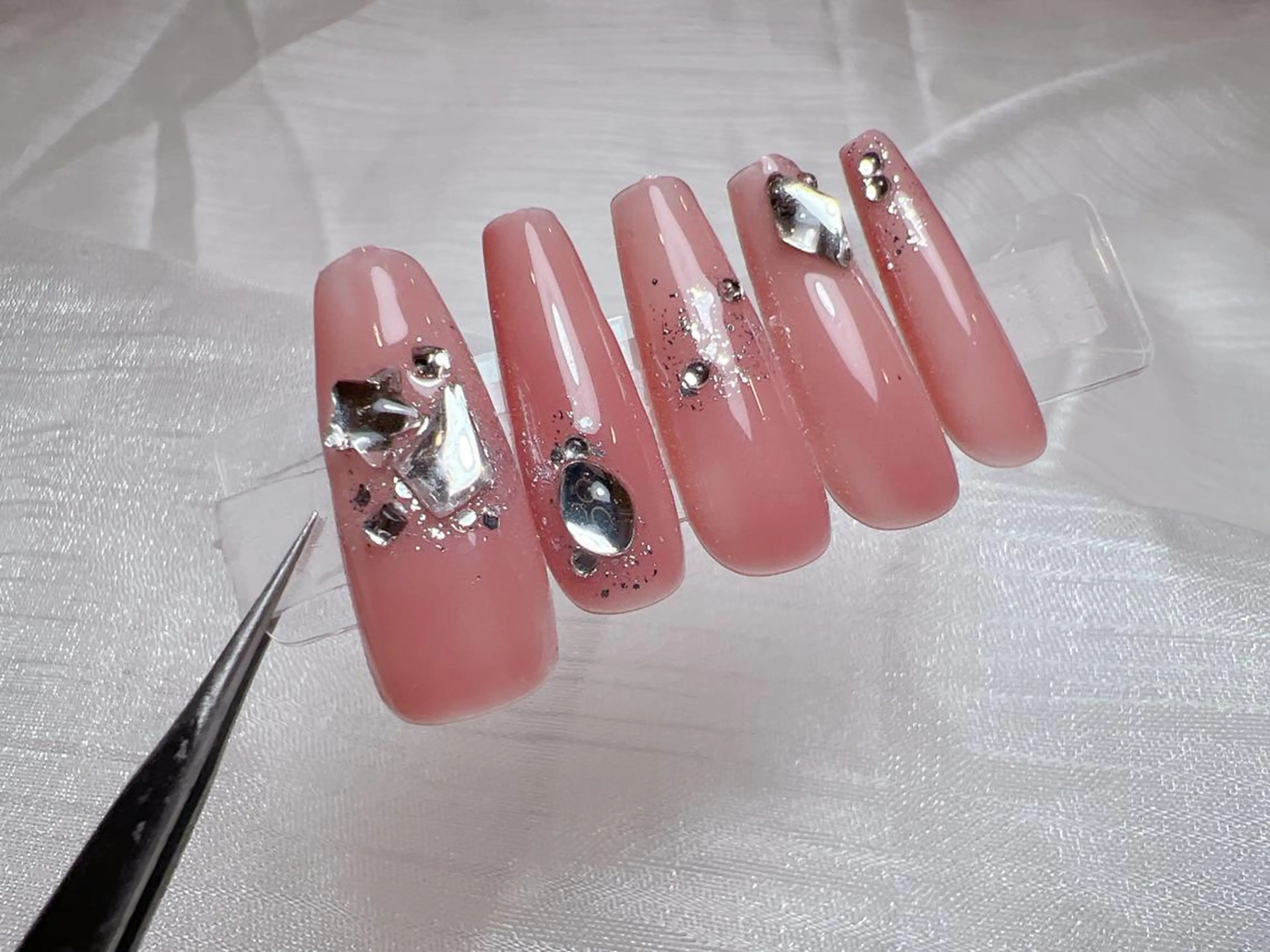 自爪✨ハンド★華やかデザイン定額コースの写真