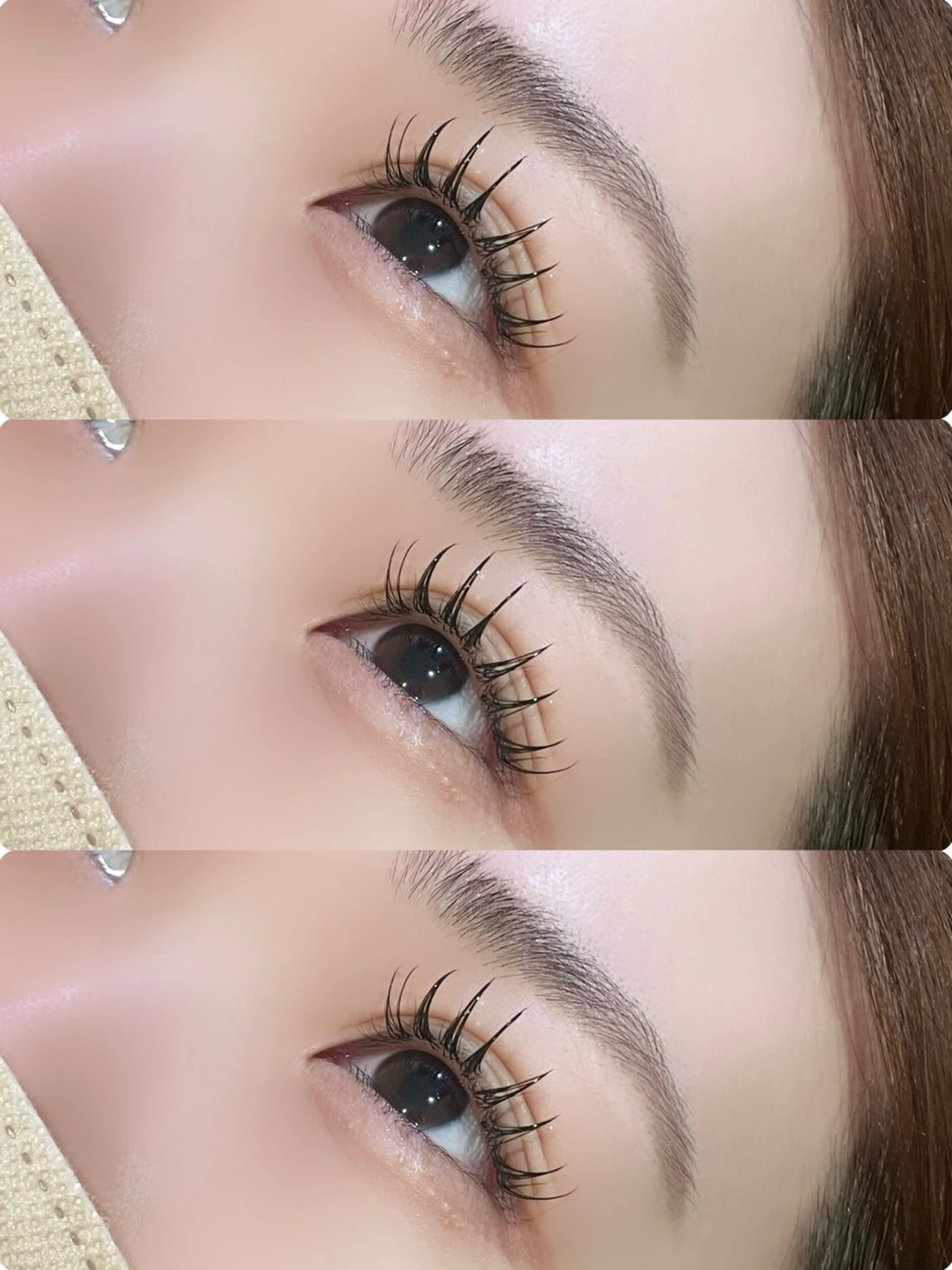 マツエク・マツパ 🫧飛山琉桜/二条 ネイルアート/束感のマツエク・マツパデザイン