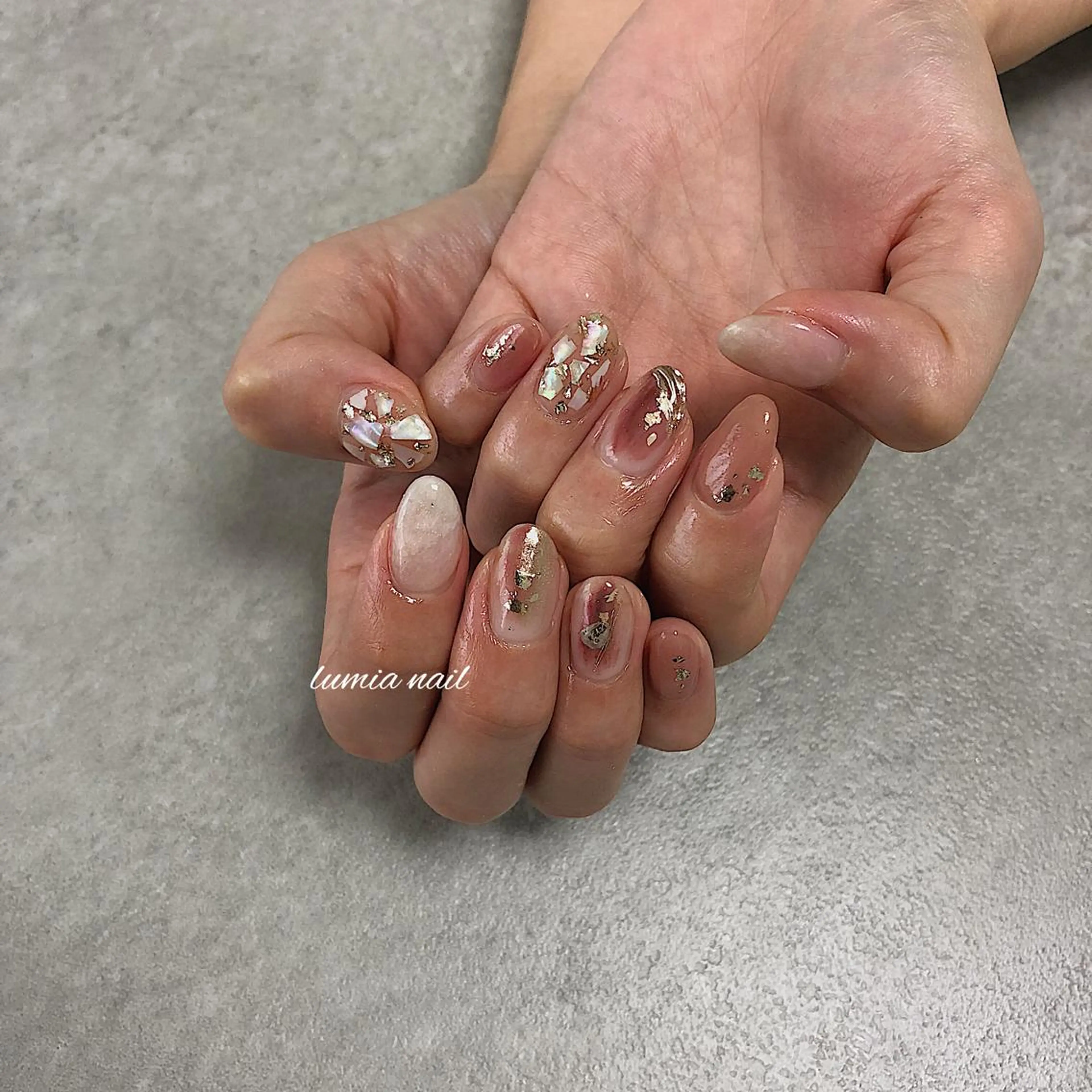 ネイル nail&eyelash Rine所属・Rine 放出 (リネ)のネイルデザイン