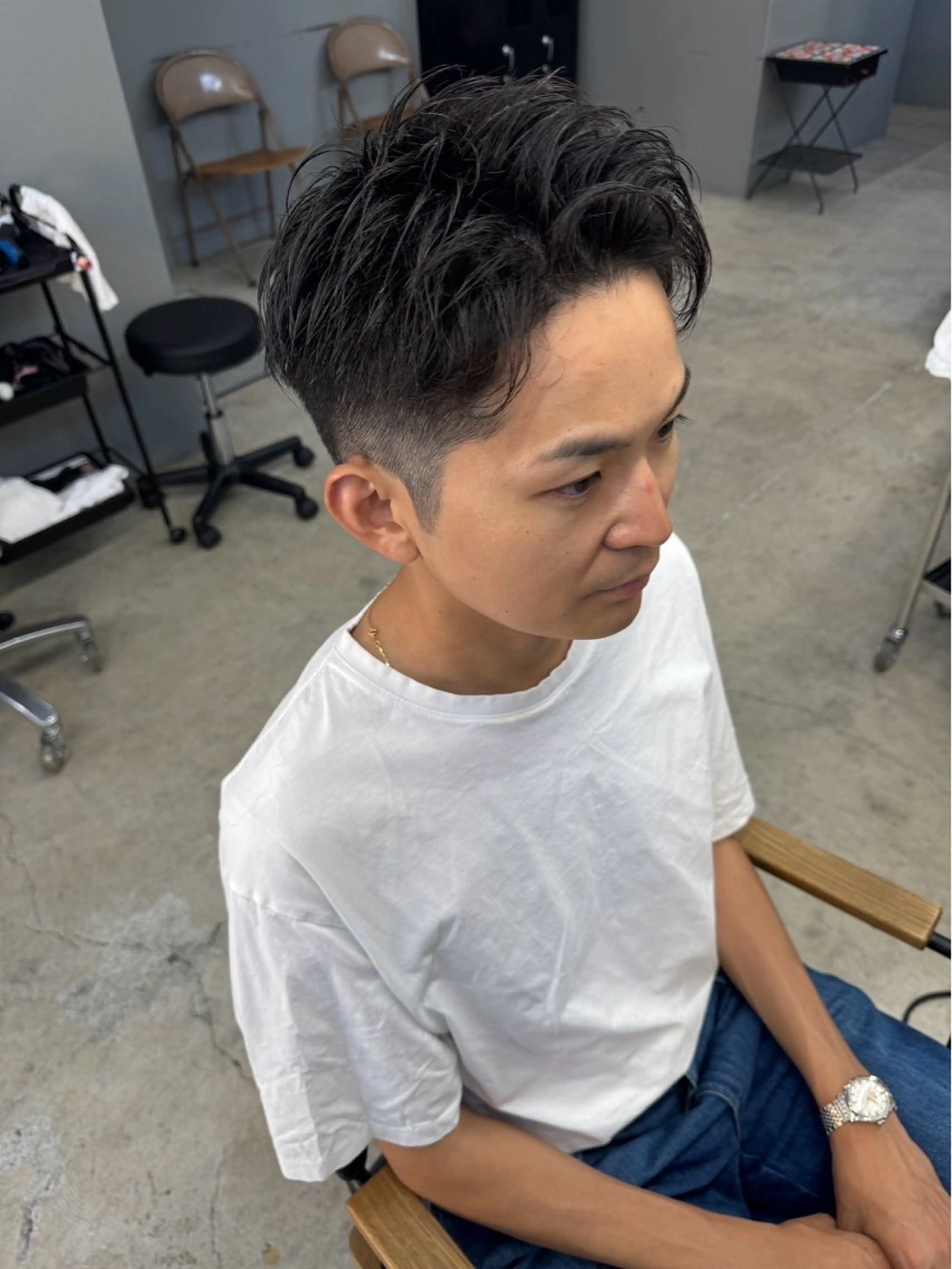 ショート メンズ メンズ専門サロン wokeのヘアスタイル