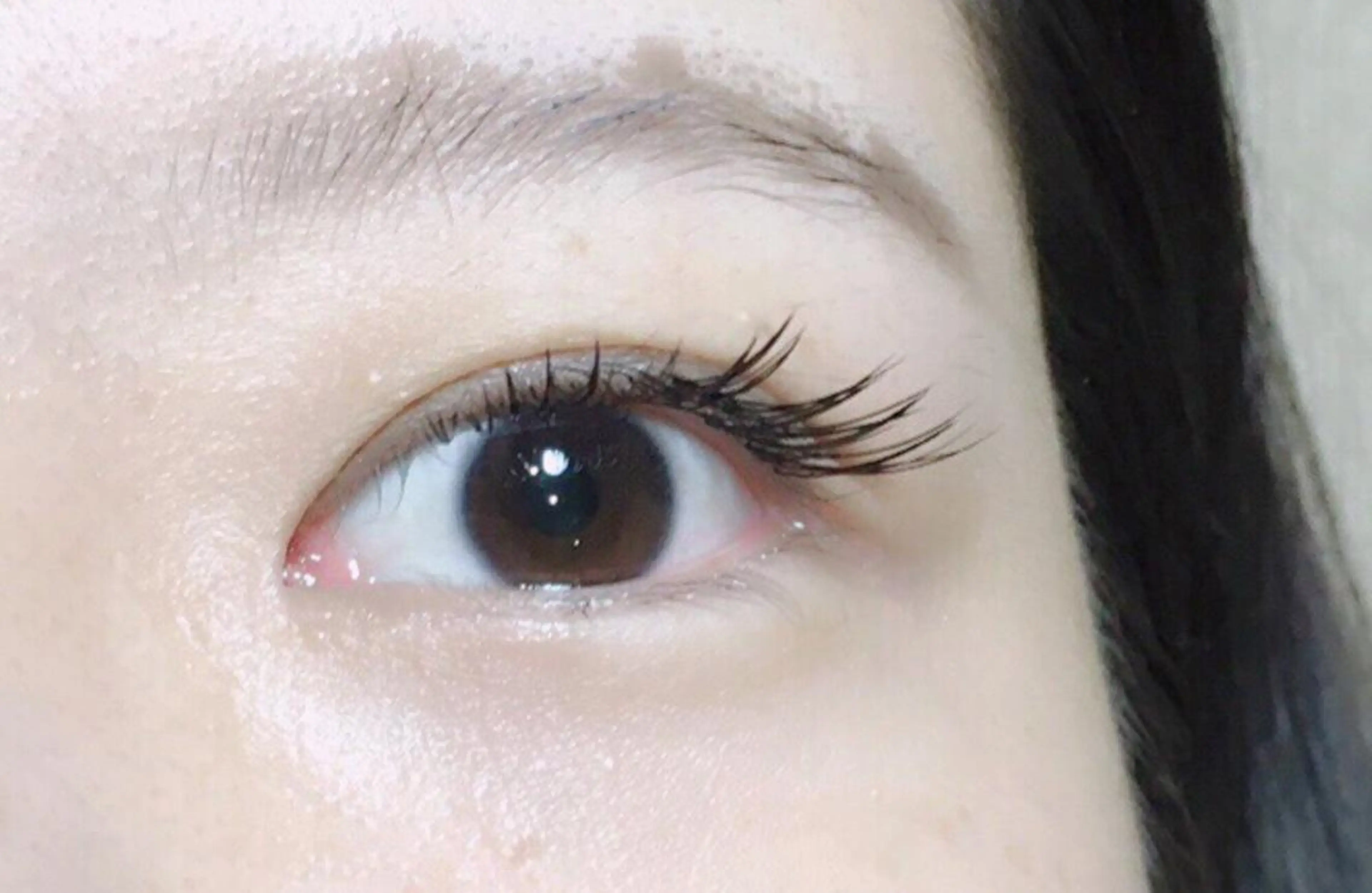 マツエク・マツパ Jカール 目尻長め ora'93~hair&eyelash~所属・平井 千佳の眉毛・アイブロウイメージ