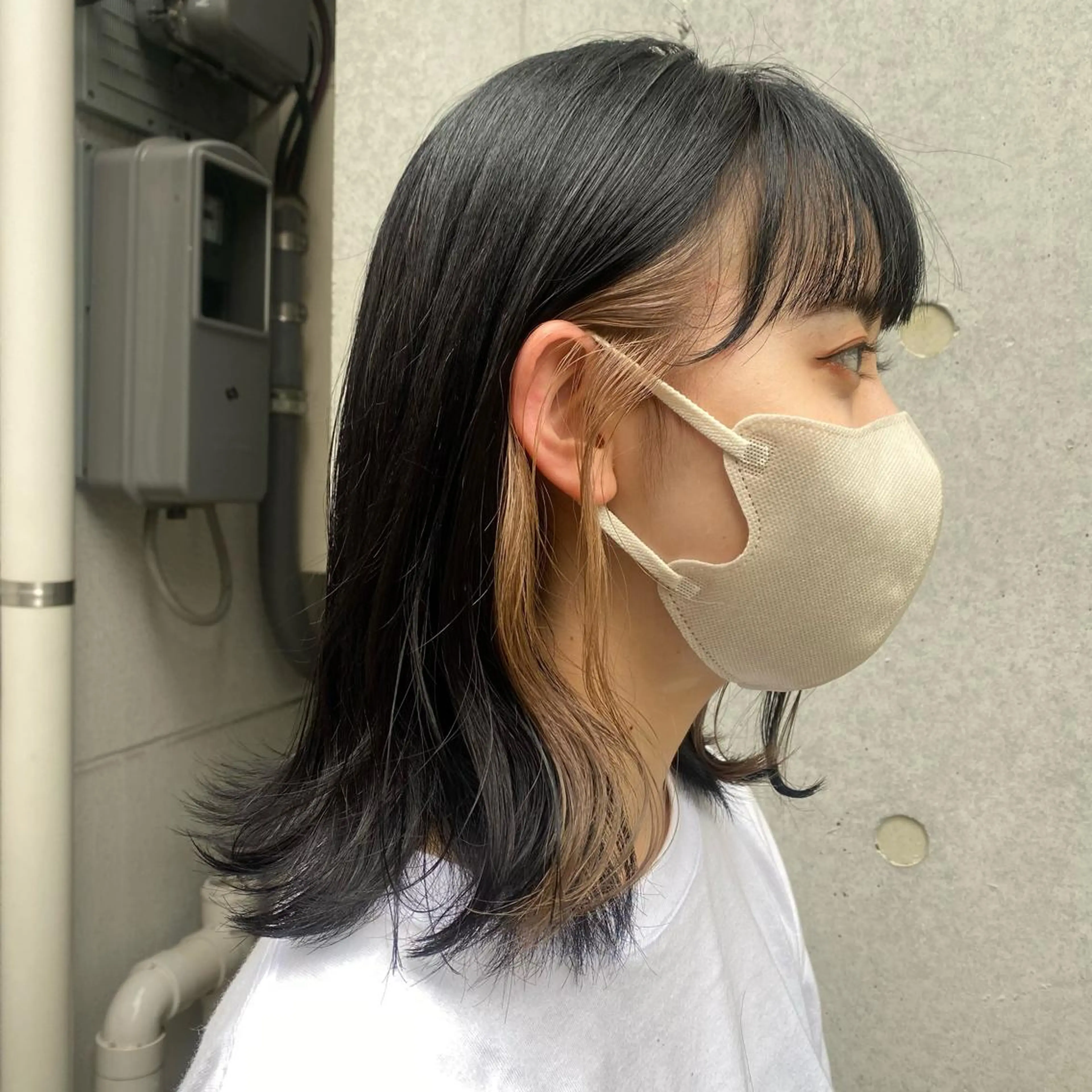 ミディアム カラー 🪭risa 暖色/レイヤー🪭のヘアスタイル