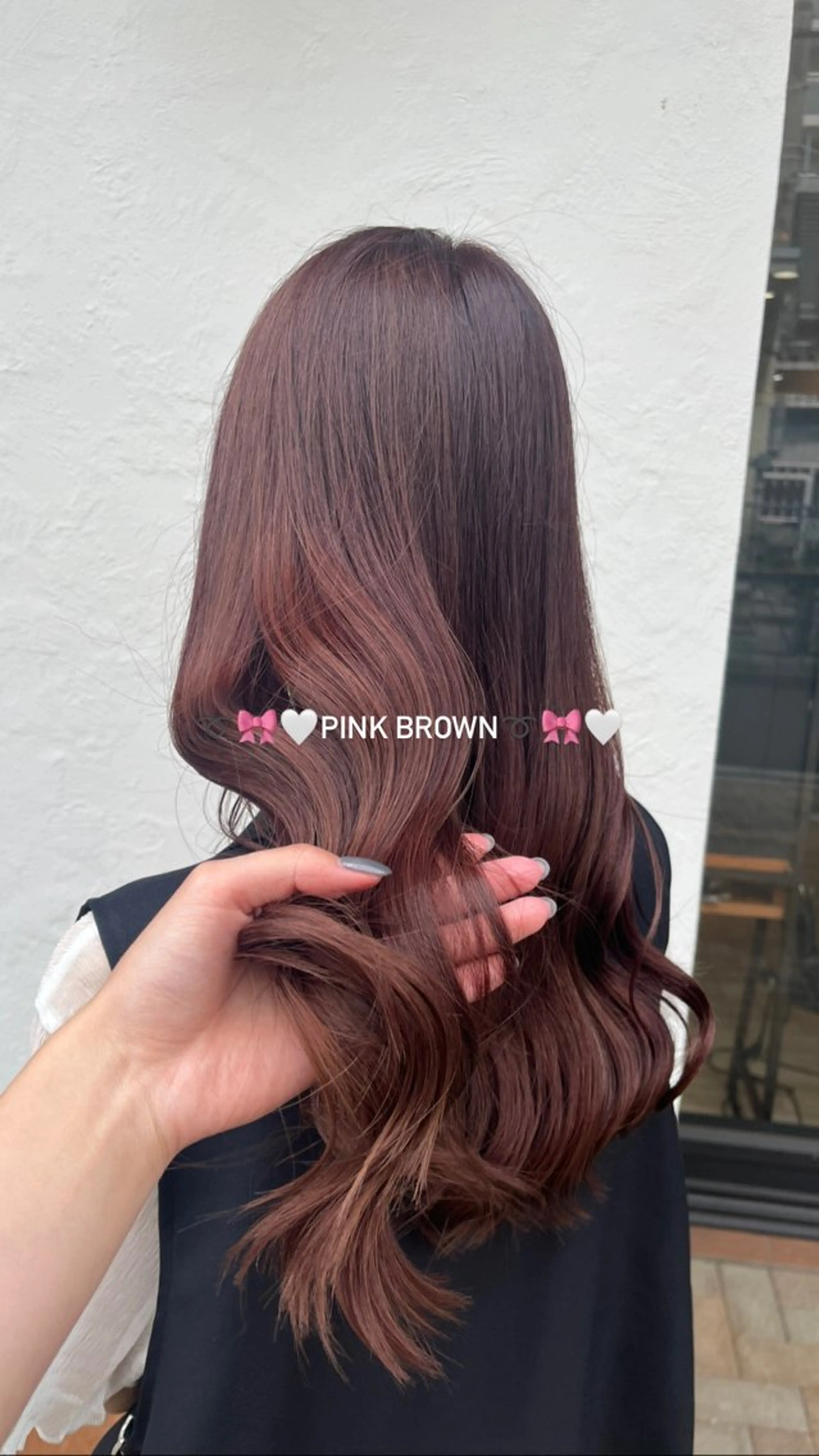 カラー KOKORO 中村 朱里のヘアスタイル