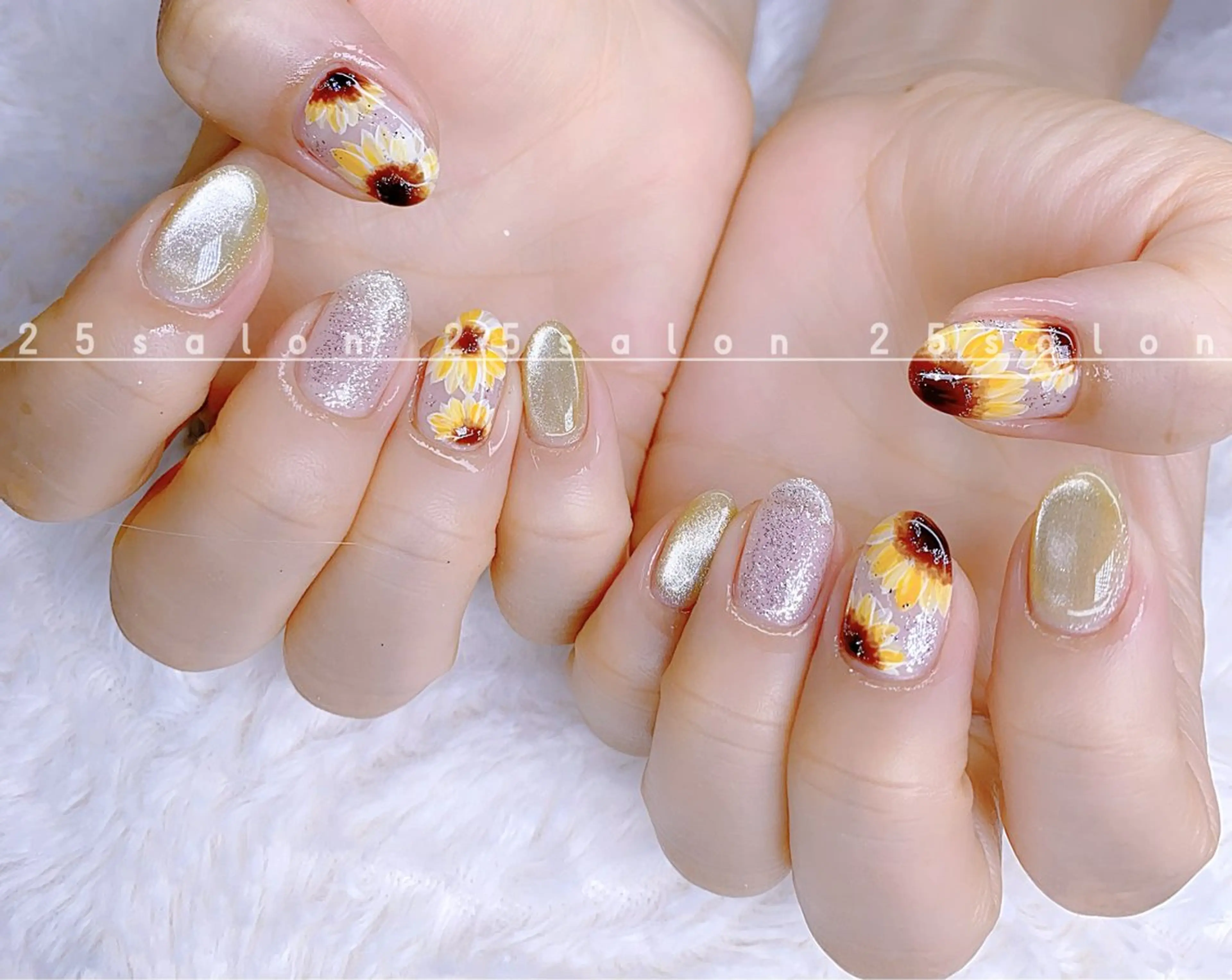 ネイル ジェルネイル 韓国ネイル ニュアンスネイル パラジェル ワンホンネイル 2 5のマツエク・マツパデザイン