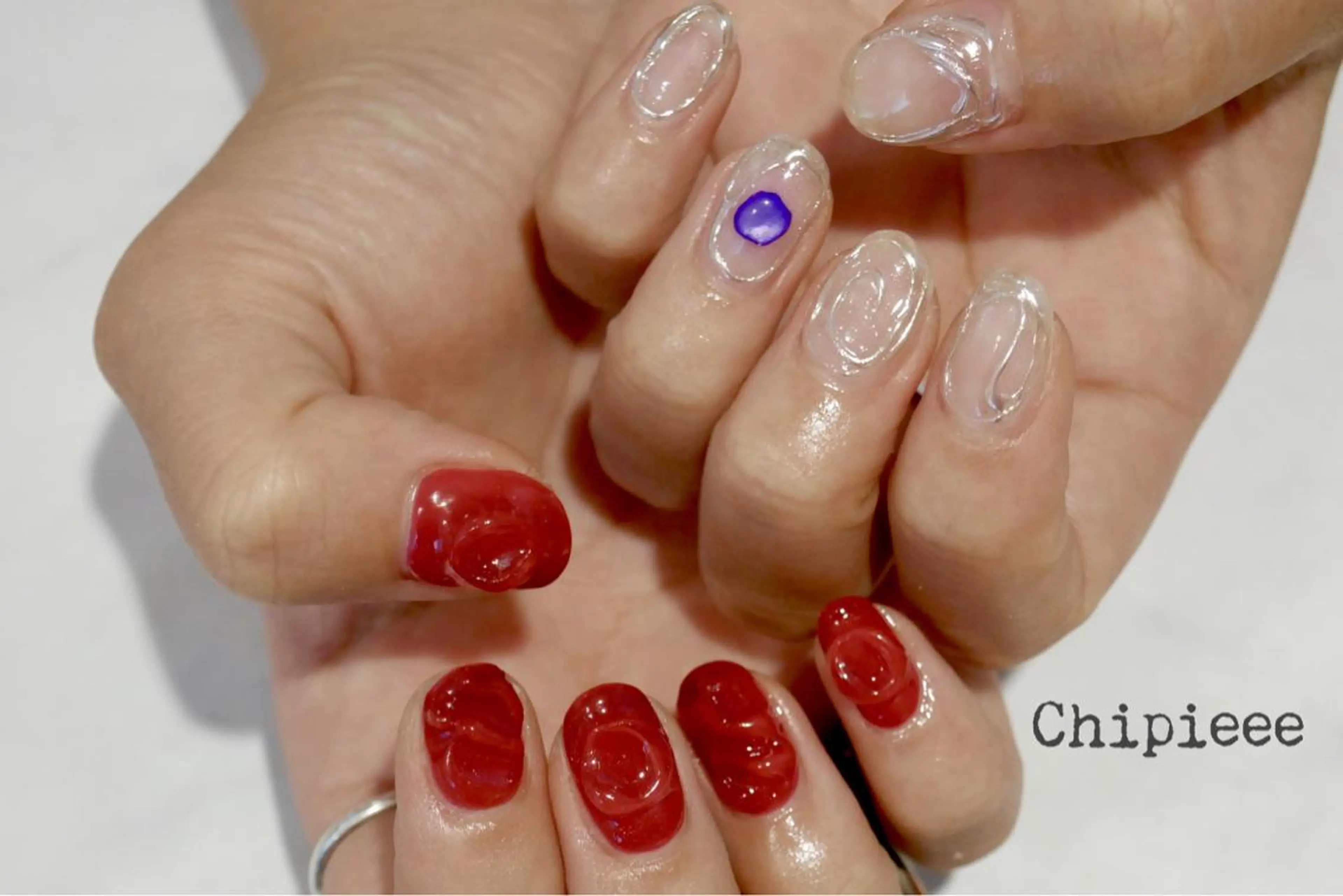 ネイル ハンドネイル revia所属・ERI Nailistのネイルデザイン