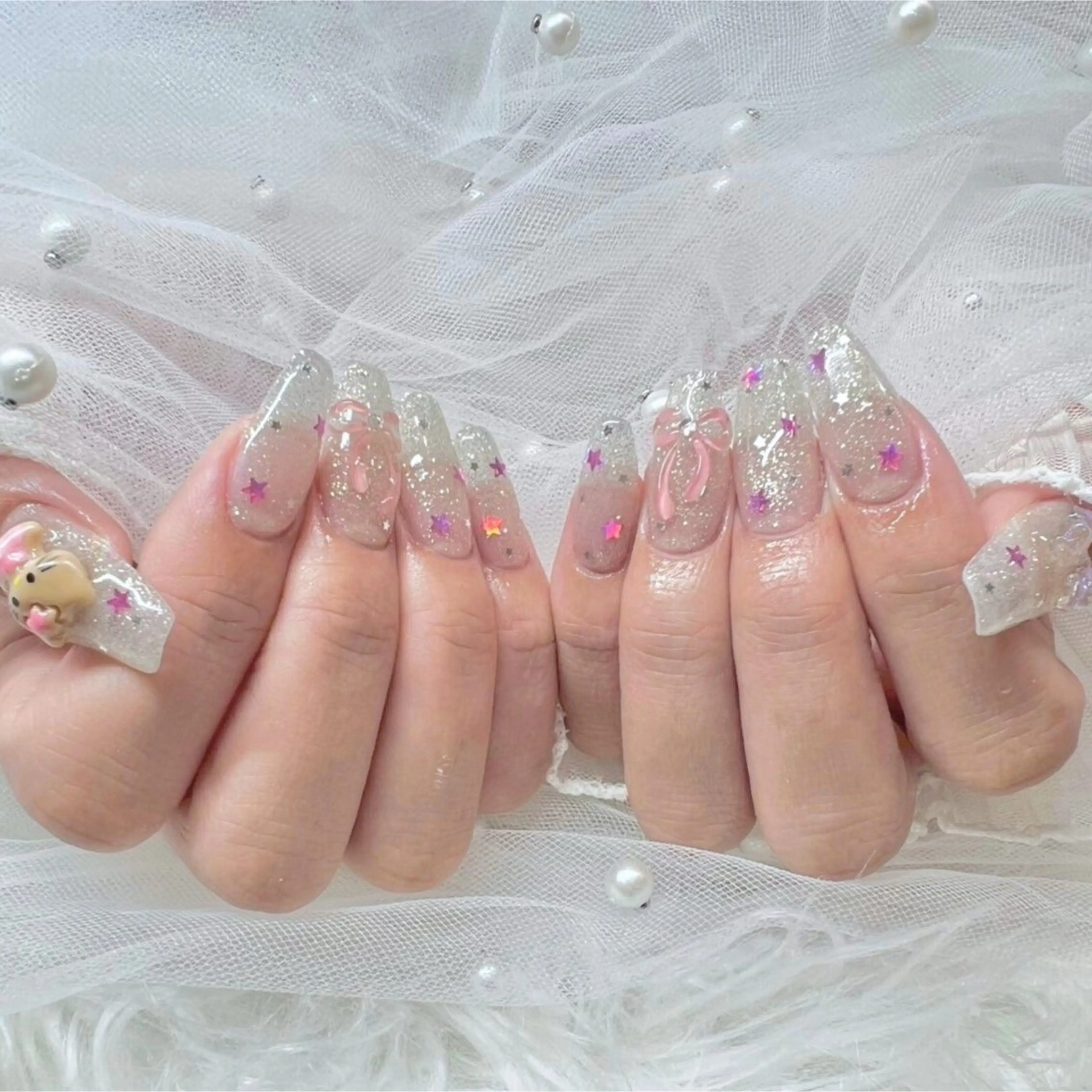 【オフなし】持ち込みデザイン🧸🫧の写真