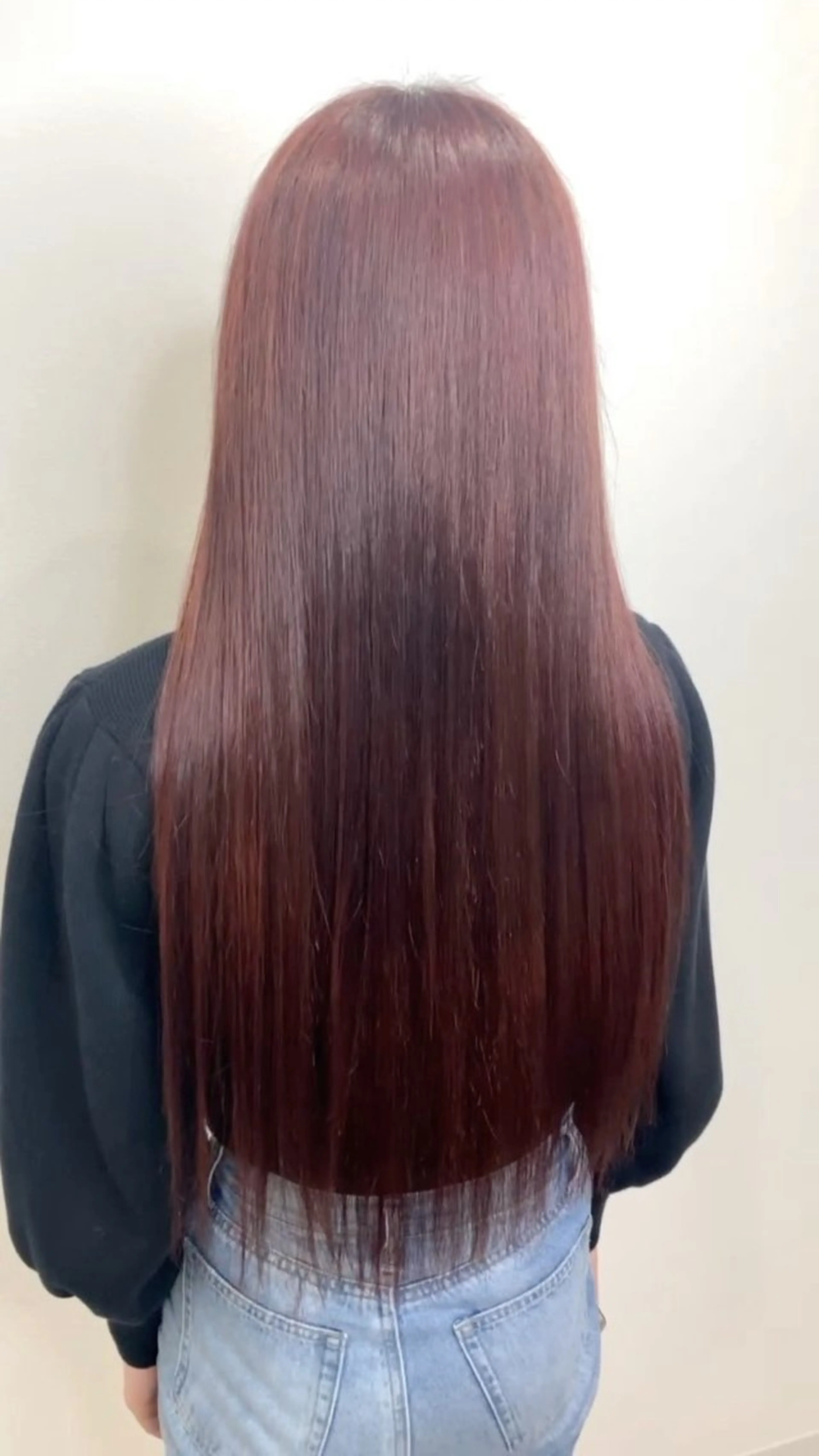 ロング パーマ カット 縮毛矯正 トリートメント 中本 達也のヘアスタイル