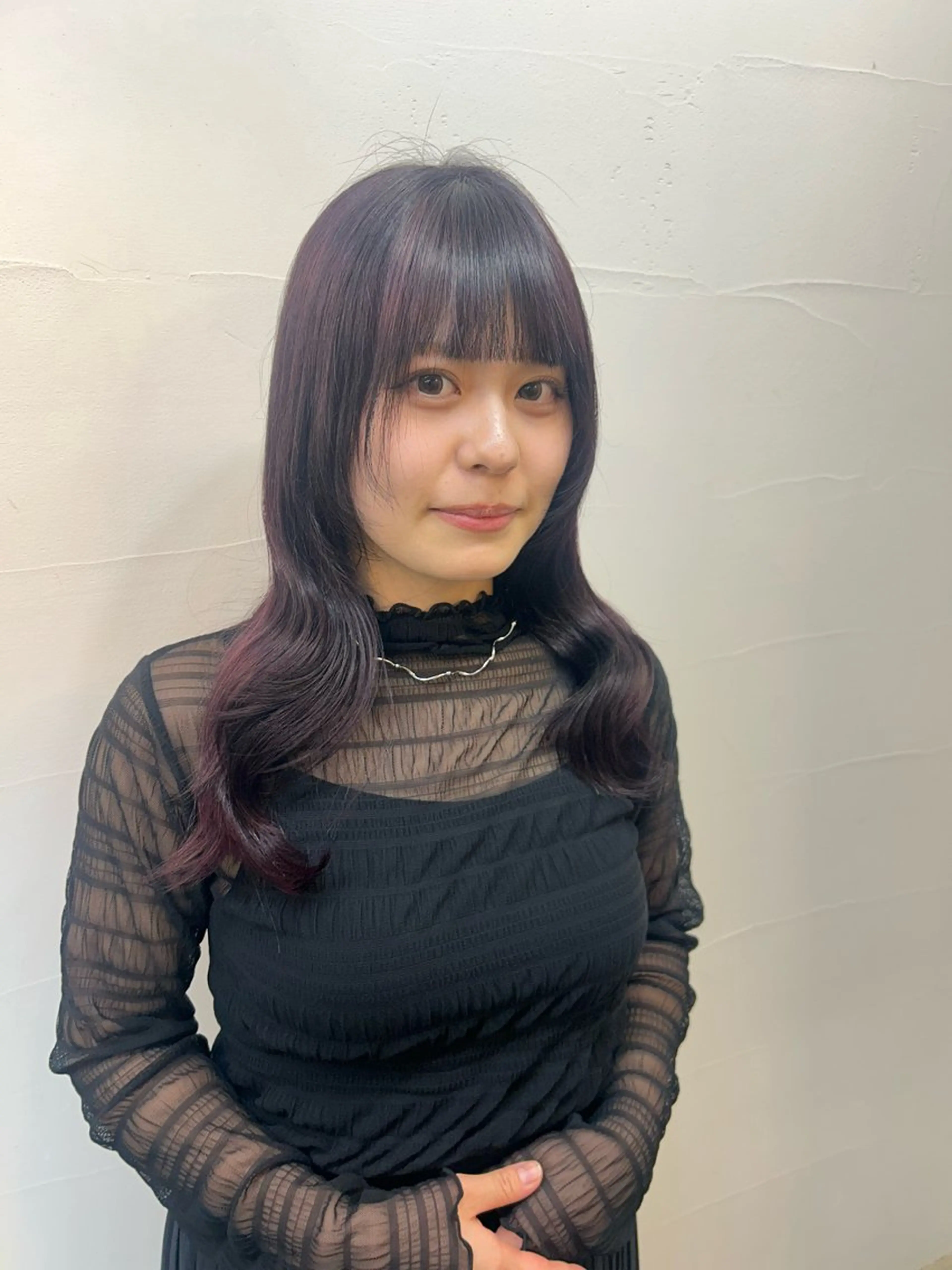 ロング カラー ブリーチ ブラウンカラー ブリーチなしカラー ピンクカラー ピンクブラウン 🌱メンズカット募集 中🌱ナノコのヘアスタイル