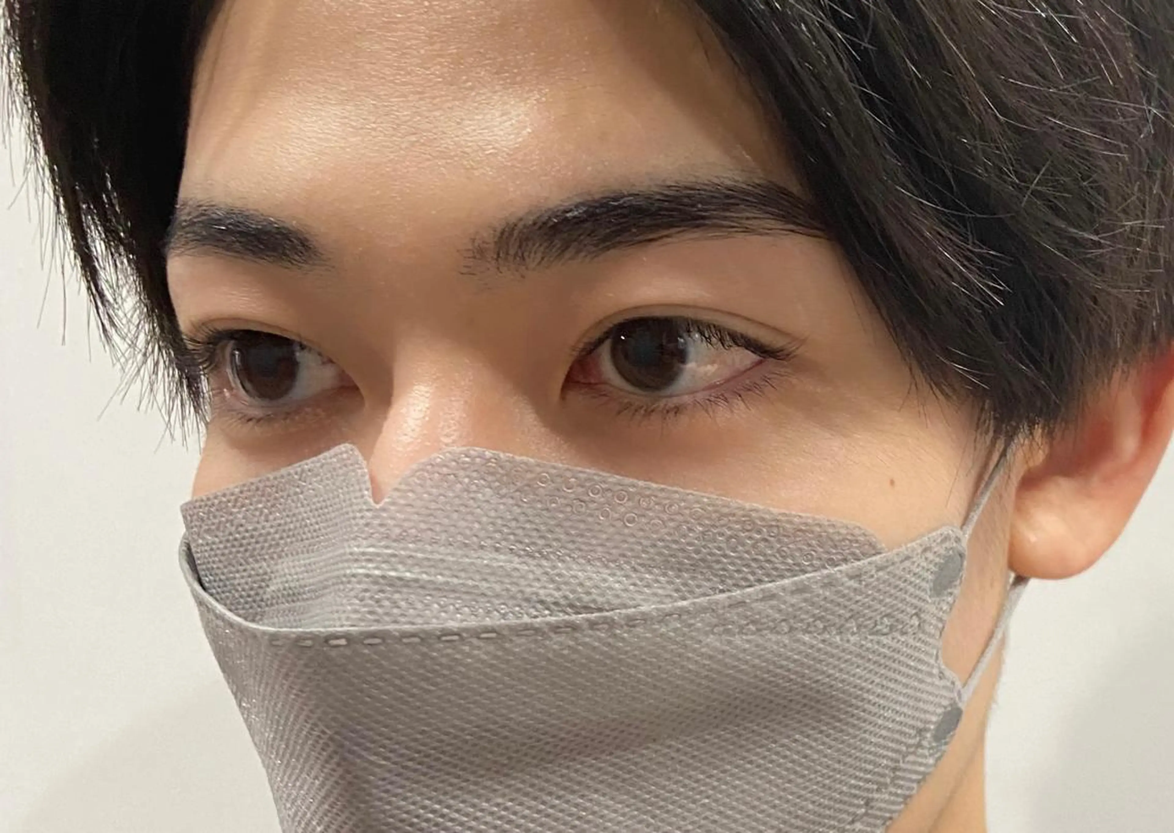 メンズに合う緩めのまつげパーマもパッチリまつげまで対応可能です。しっかりカウンセリングします。所要時間60​〜​90分の写真