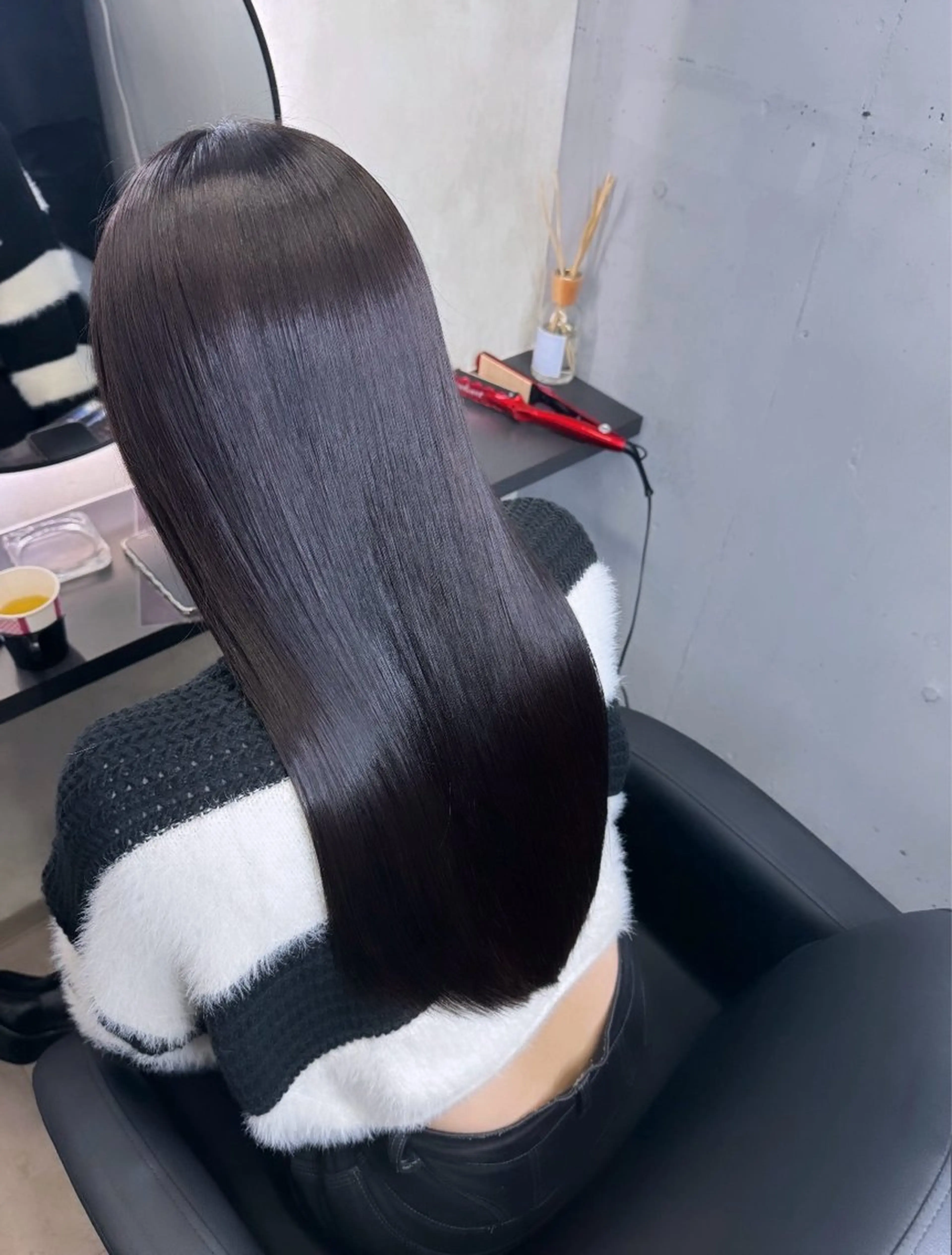 ロング カット トリートメント XYZ所属・縮毛矯正/髪質改善 韓国風/MIKIYAのヘアスタイル