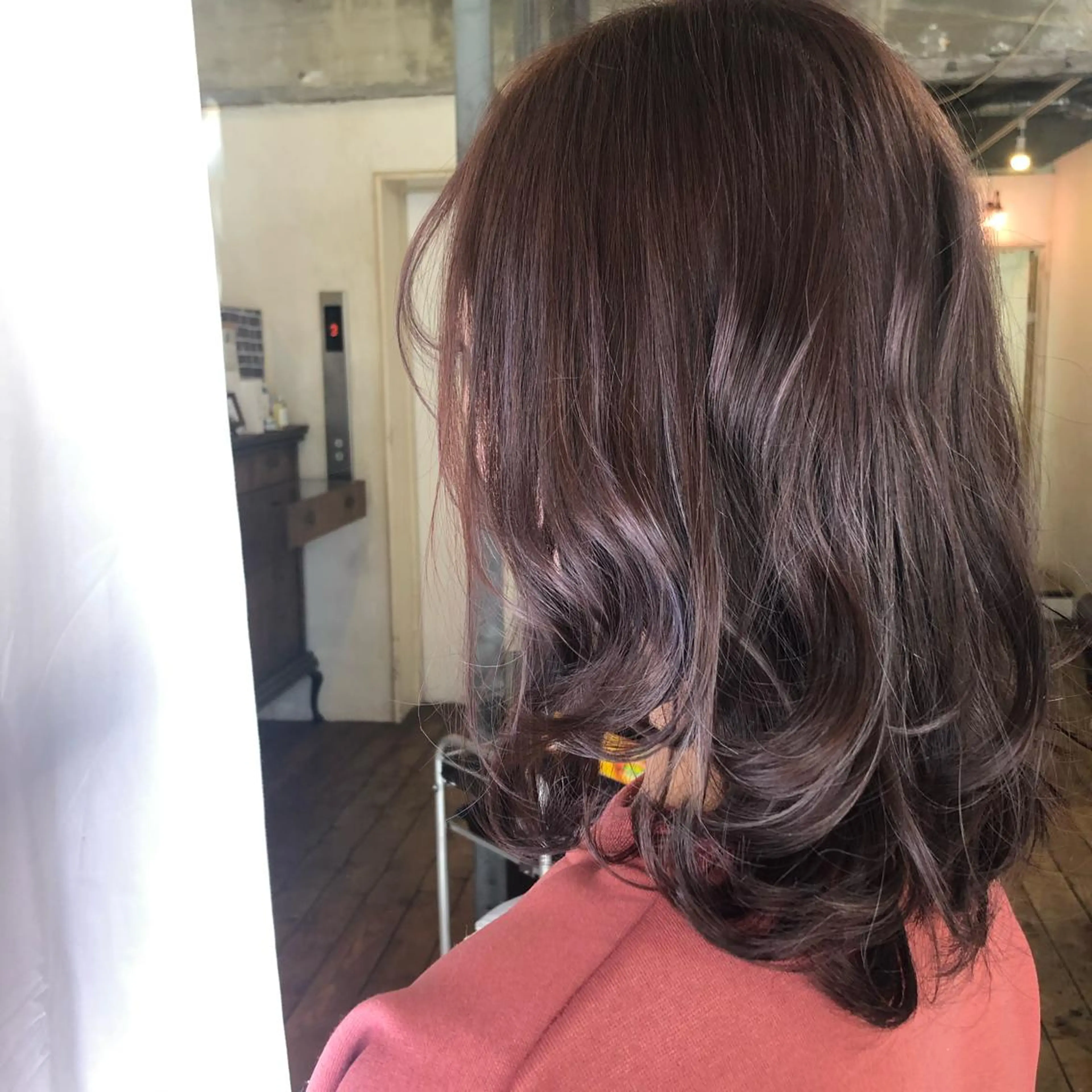 セミロング ハイライト SALOWIN梅田茶屋町Suite店所属・韓国美容室出身 🌹Sana/梅田のヘアスタイル