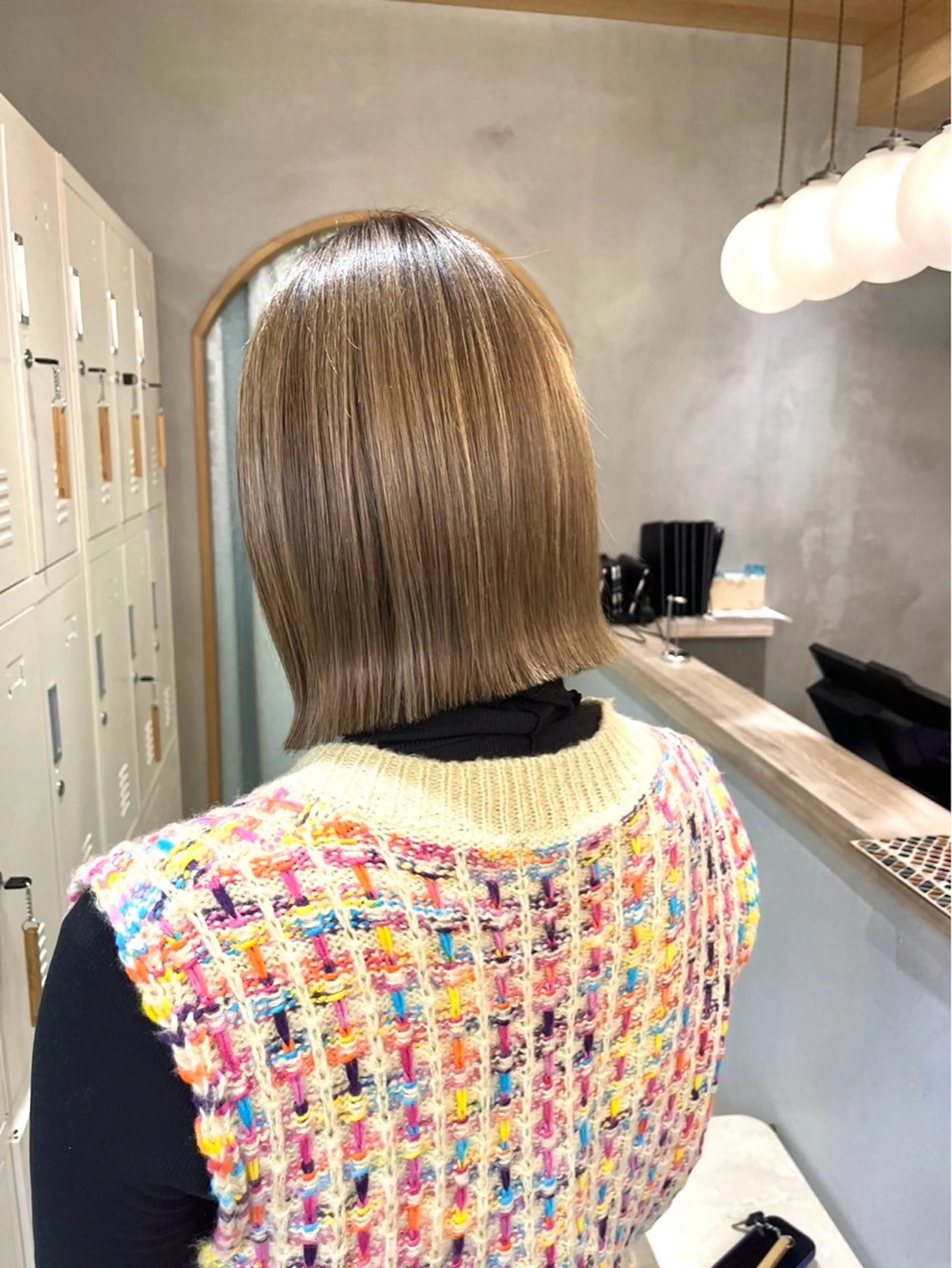 【❣️絶対に可愛くなります❣️】韓国風ボブ＋いま話題の超音波トリートメント❣️の写真