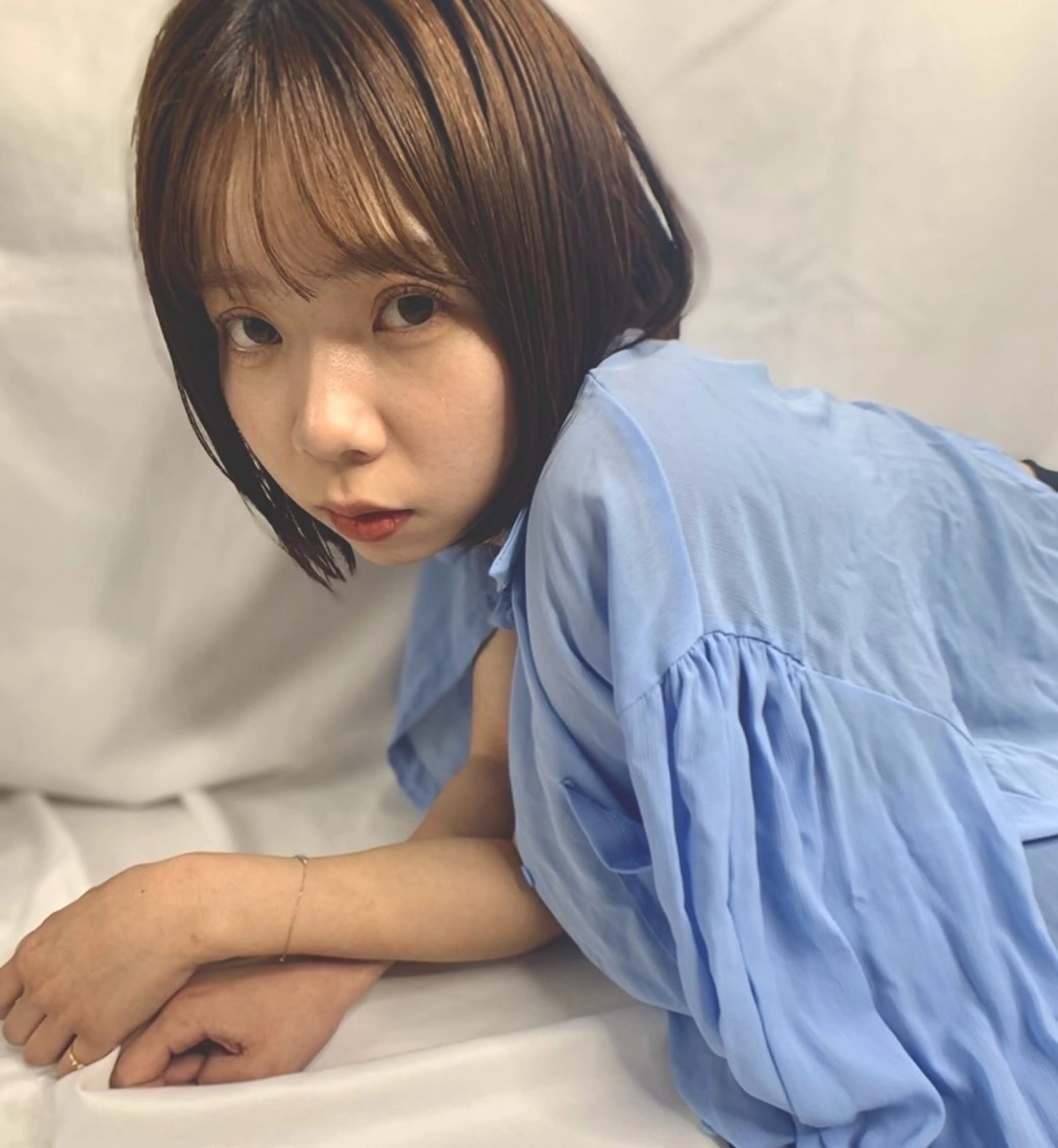 ミディアム ボブ ルセラ所属・駅前rucella 航のヘアスタイル