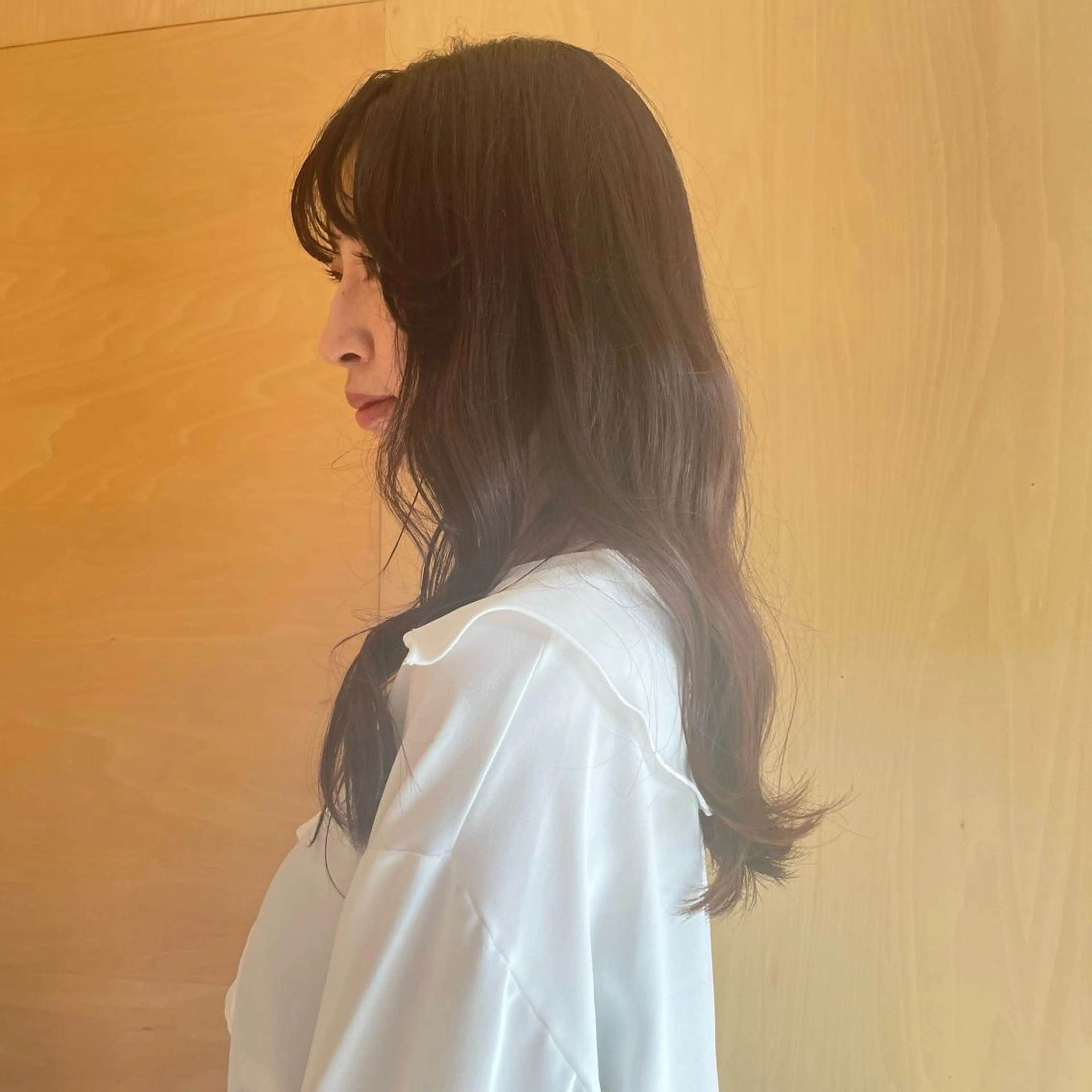 ロング カラー 暖色カラー🤎Red Neo meiのヘアスタイル