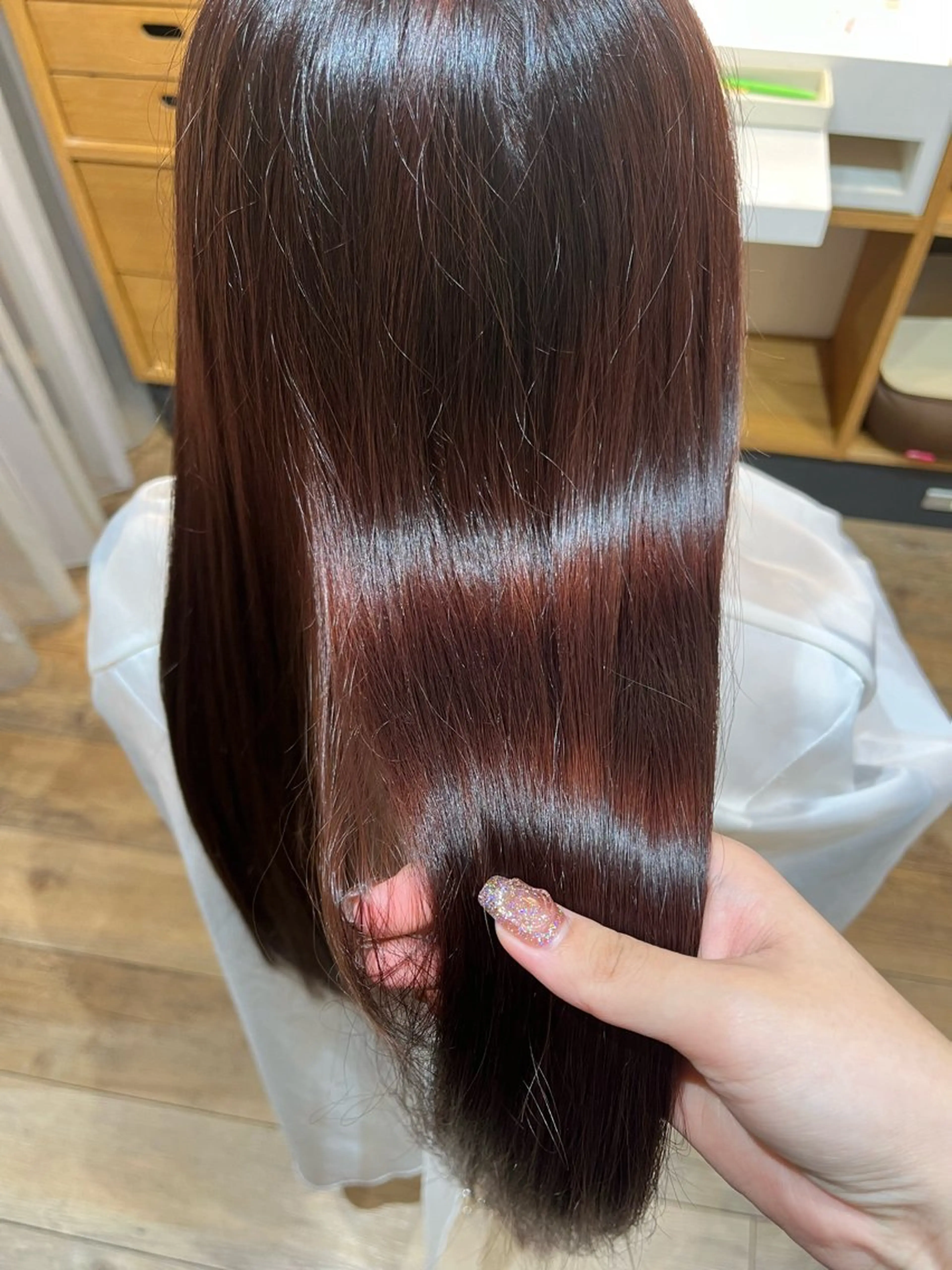 ロング AFLOAT pd+ KOBE所属・日置 はる菜のヘアスタイル