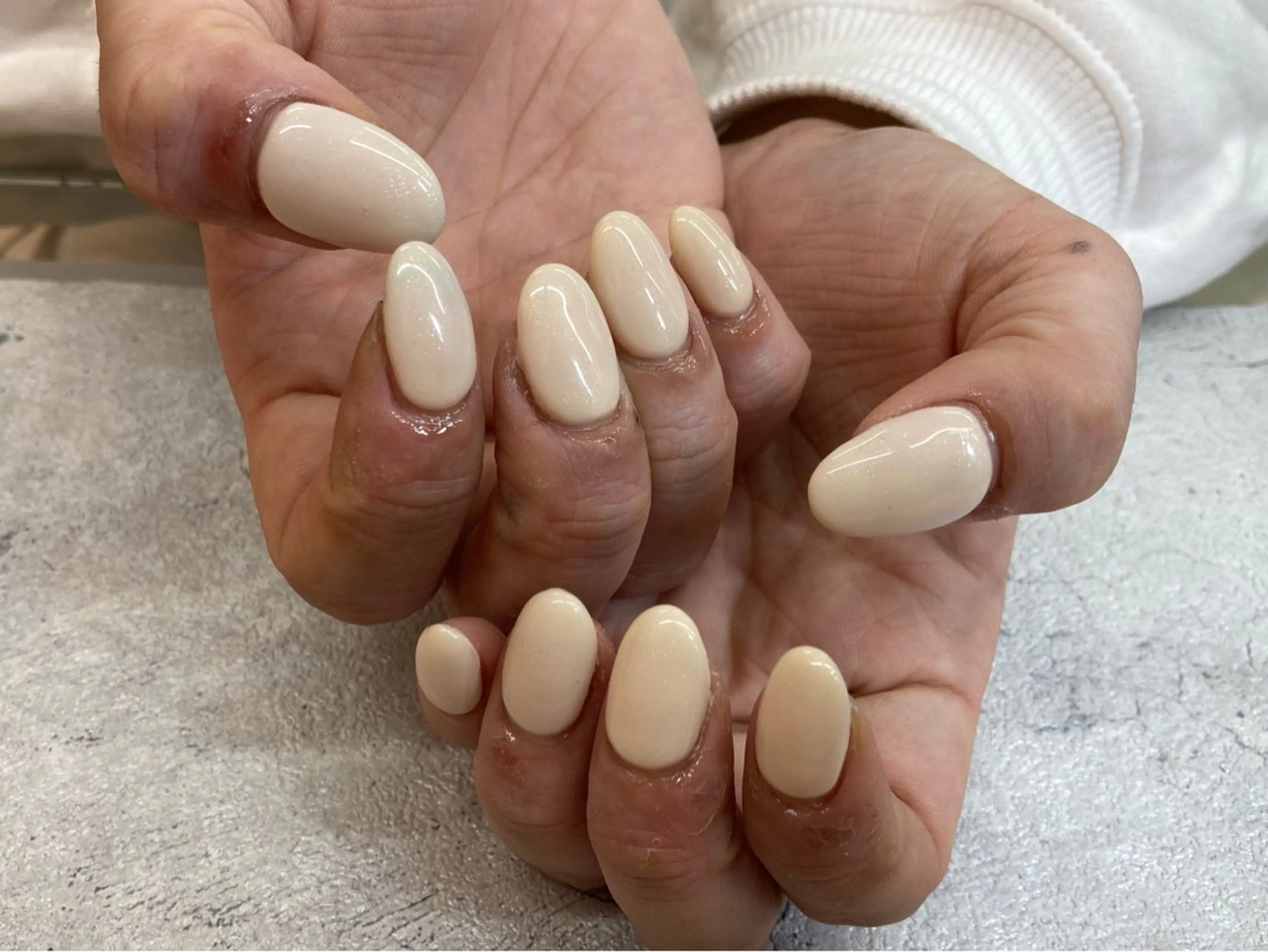 ネイル ワンカラーネイル Maple所属・Maple saronのネイルデザイン